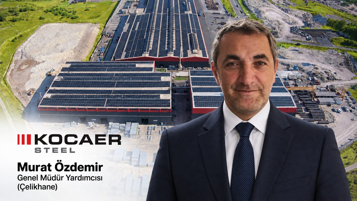 Murat Özdemir, Kocaer Çelik’te çelikhaneden sorumlu genel müdür yardımcısı oldu