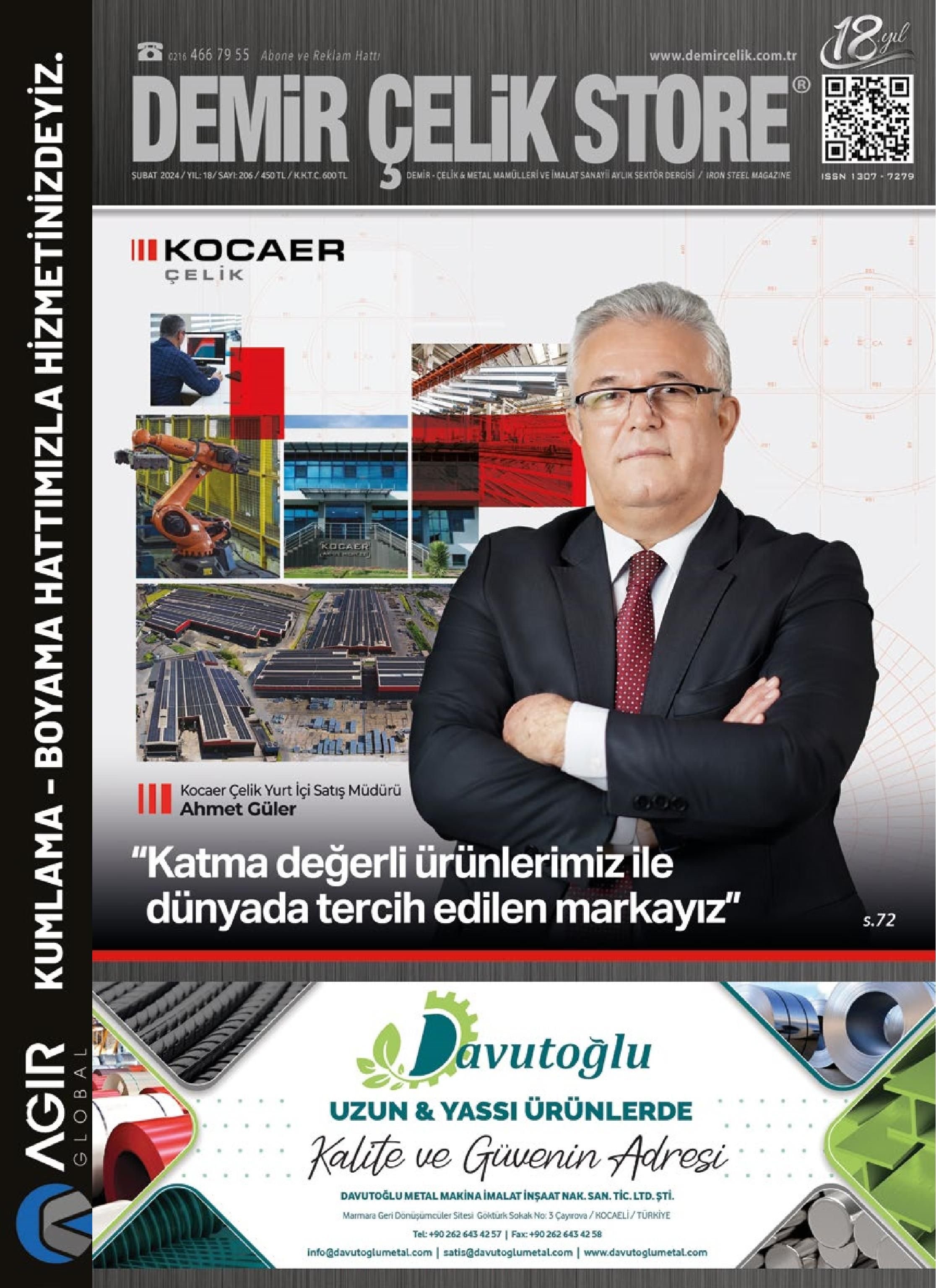 Demir Çelik Store - 206. Sayı - Şubat 2024
