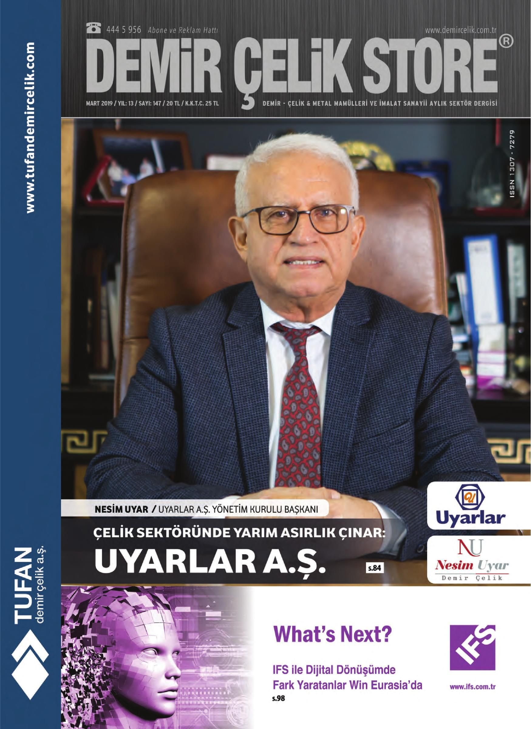 Demir Çelik Store - 147. Sayı - Mart 2019