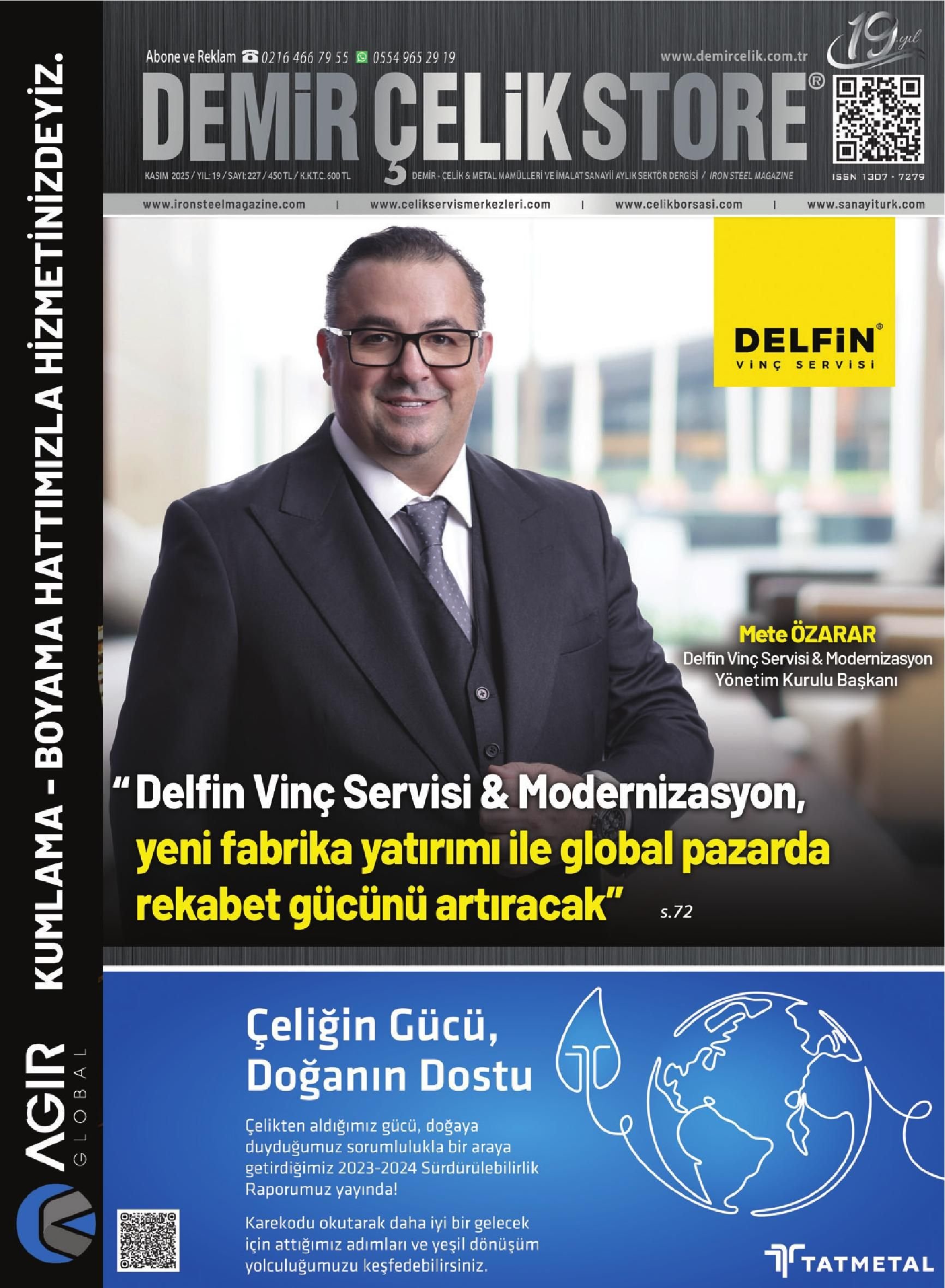 Demir Çelik Store - 227. Sayı - Kasım 2025