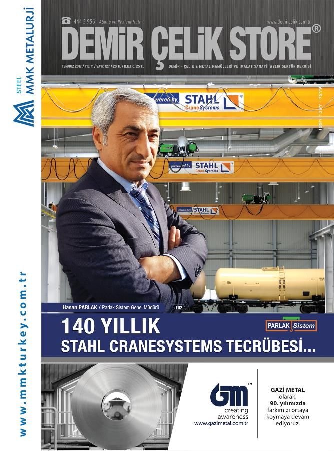 Demir Çelik Store - 127. Sayı - Temmuz 2017