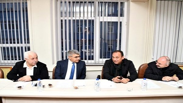 Karabük Valisi haddecilerle bir araya geldi