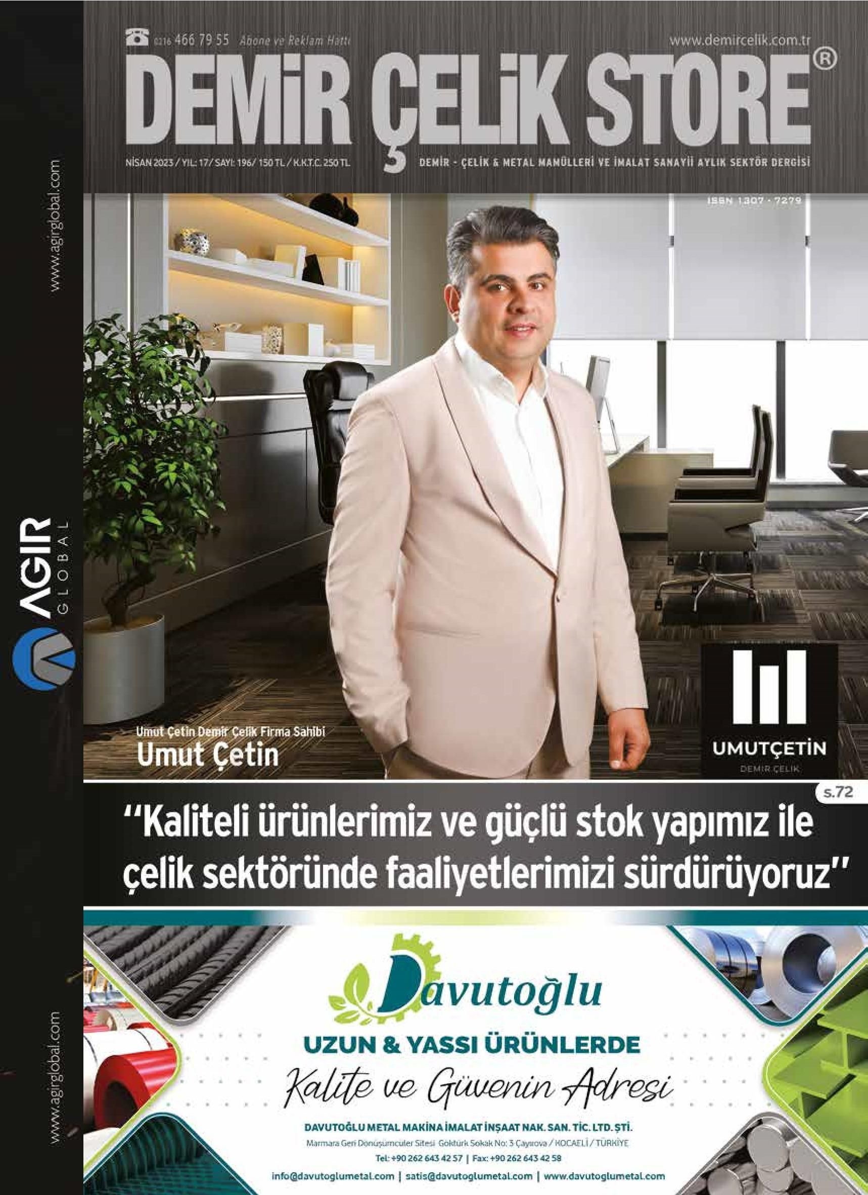 Demir Çelik Store - 196. Sayı - Nisan 2023