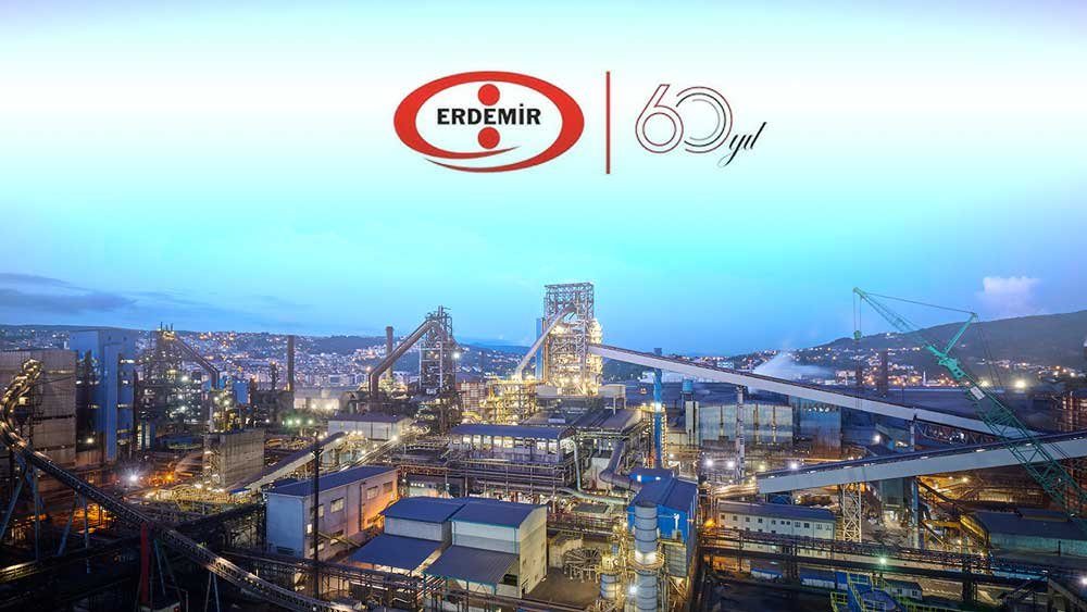 Erdemir Group 8,09 milyon ton üretimle dünya listesinde 52. sırada yer aldı