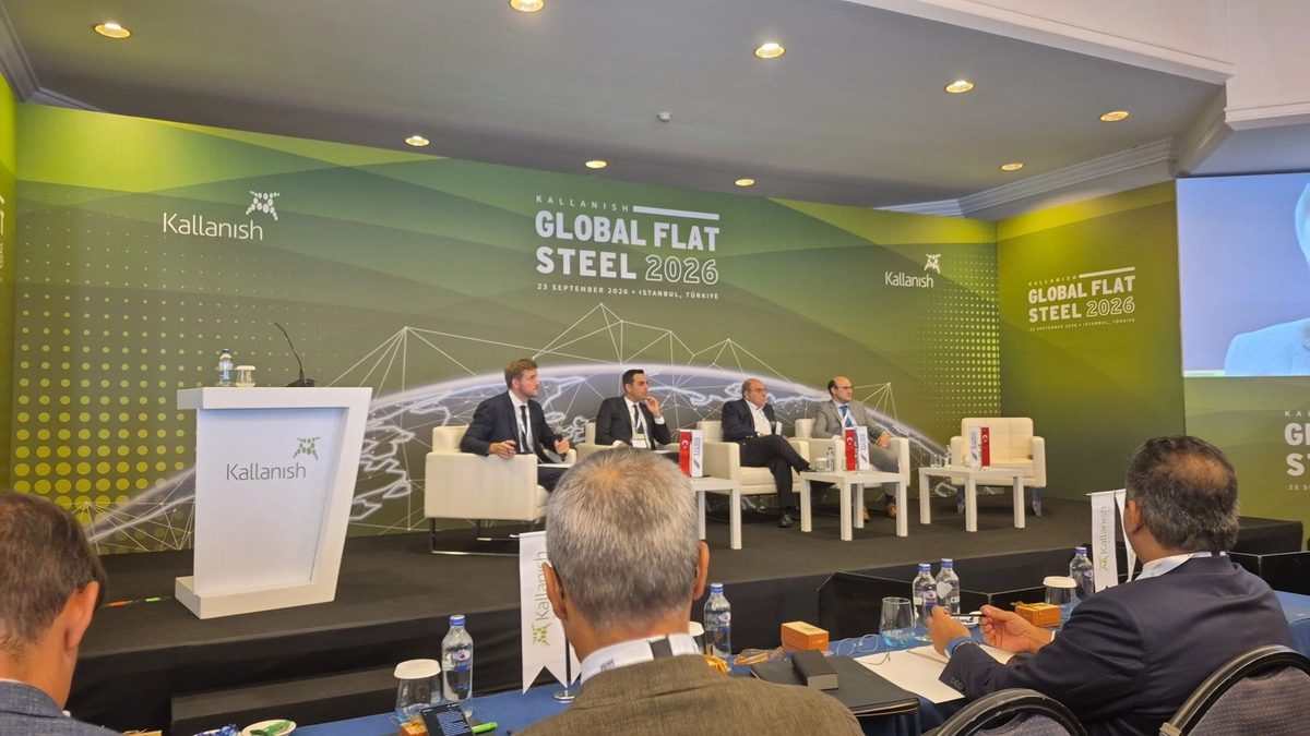 Global Flat Steel 2026 panelinden g&ouml;r&uuml;n&uuml;m