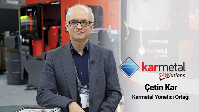 Karmetal, şerit testere ve otonom daire testereleriyle iç lojistikte mobil robot dönemine hazırlanıyor