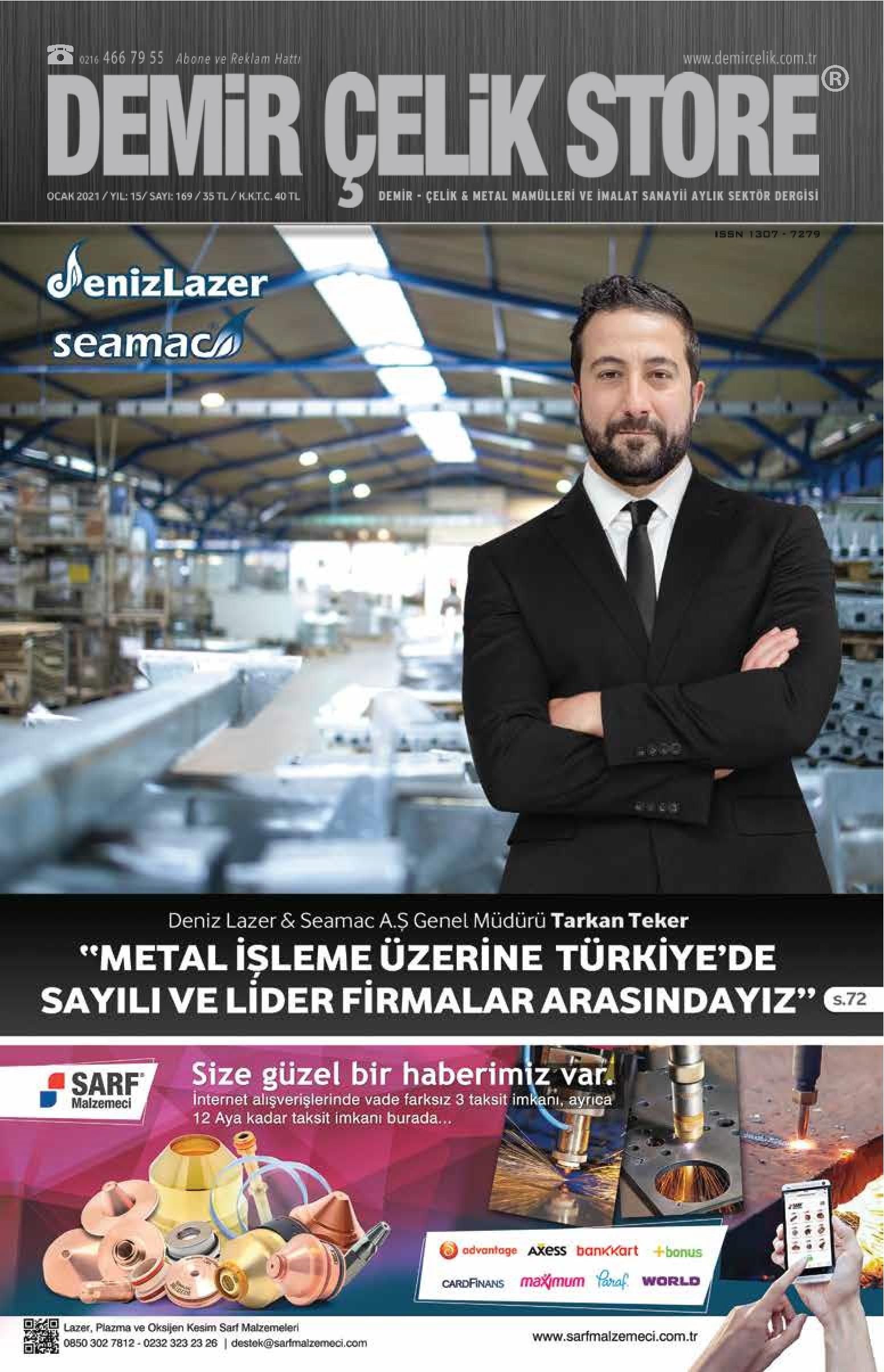 Demir Çelik Store - 169. Sayı - Ocak 2021