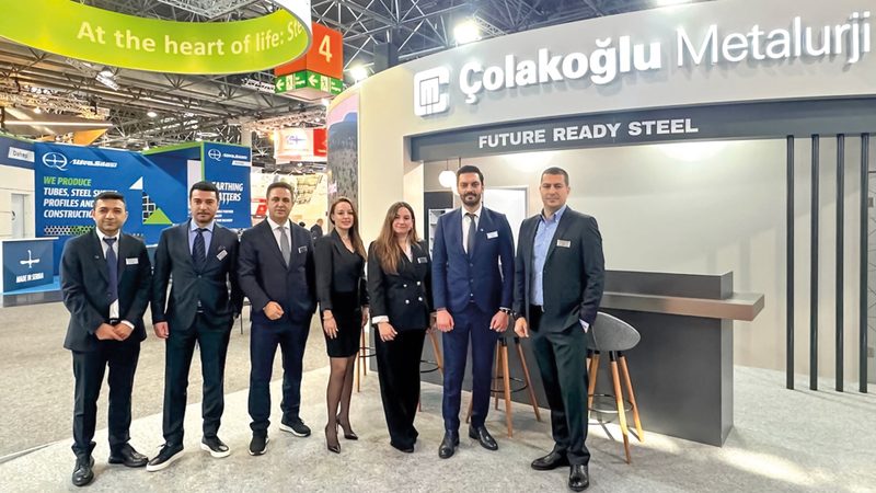 Çolakoğlu Metalurji, Wire & Tube Fuarı’nda yoğun ilgi gördü