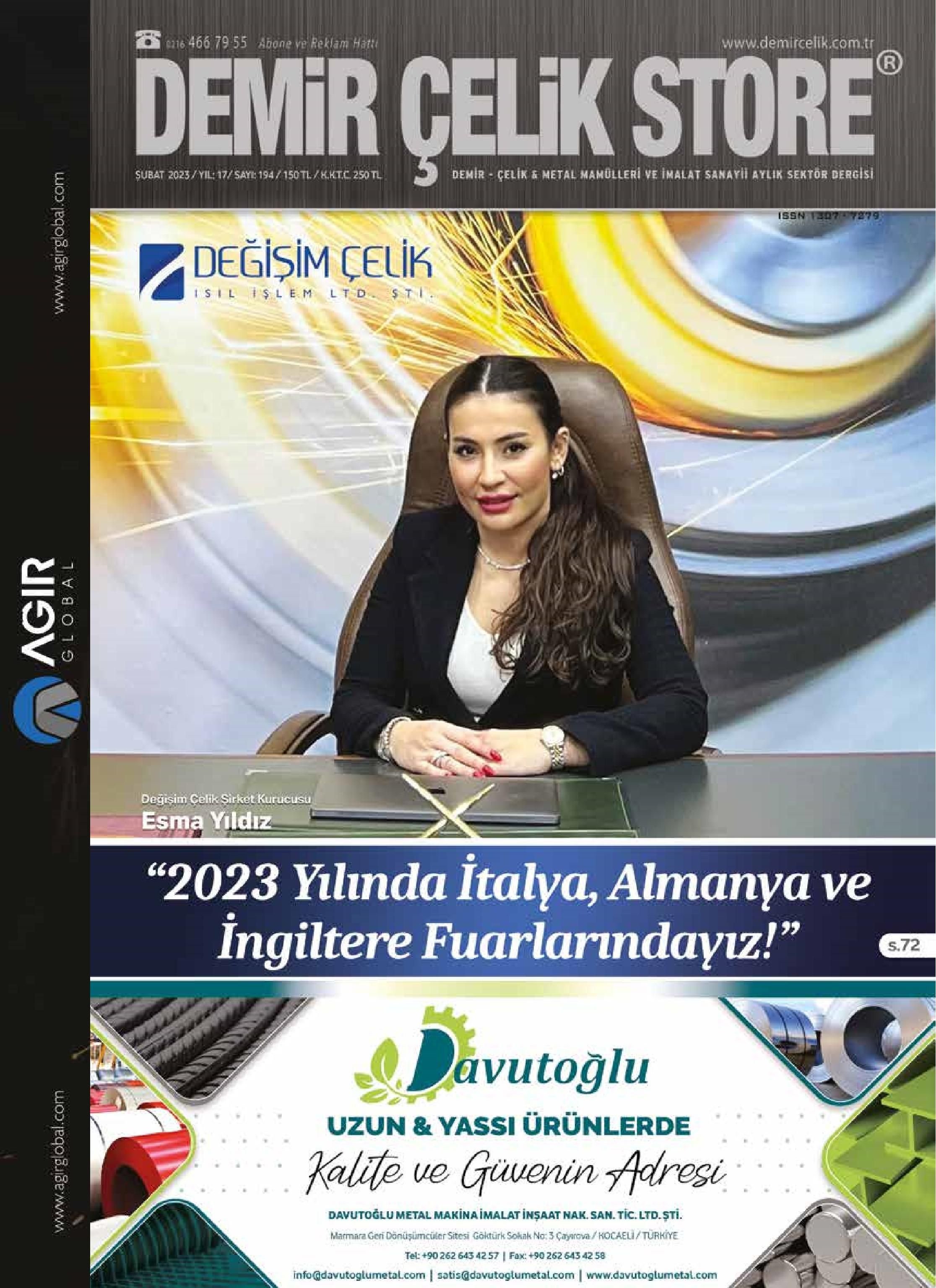 Demir Çelik Store - 194. Sayı - Şubat 2023