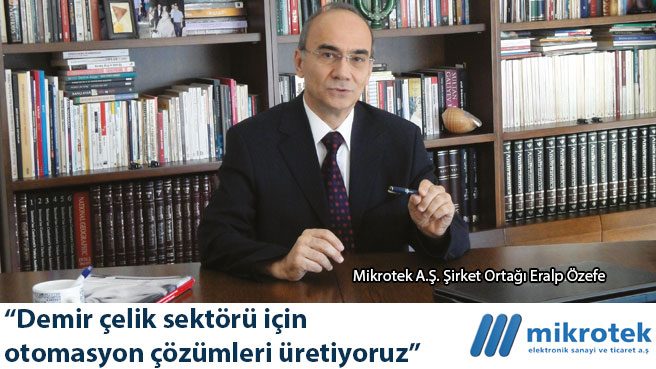 Demir çelik sektörü için otomasyon çözümleri üretiyoruz