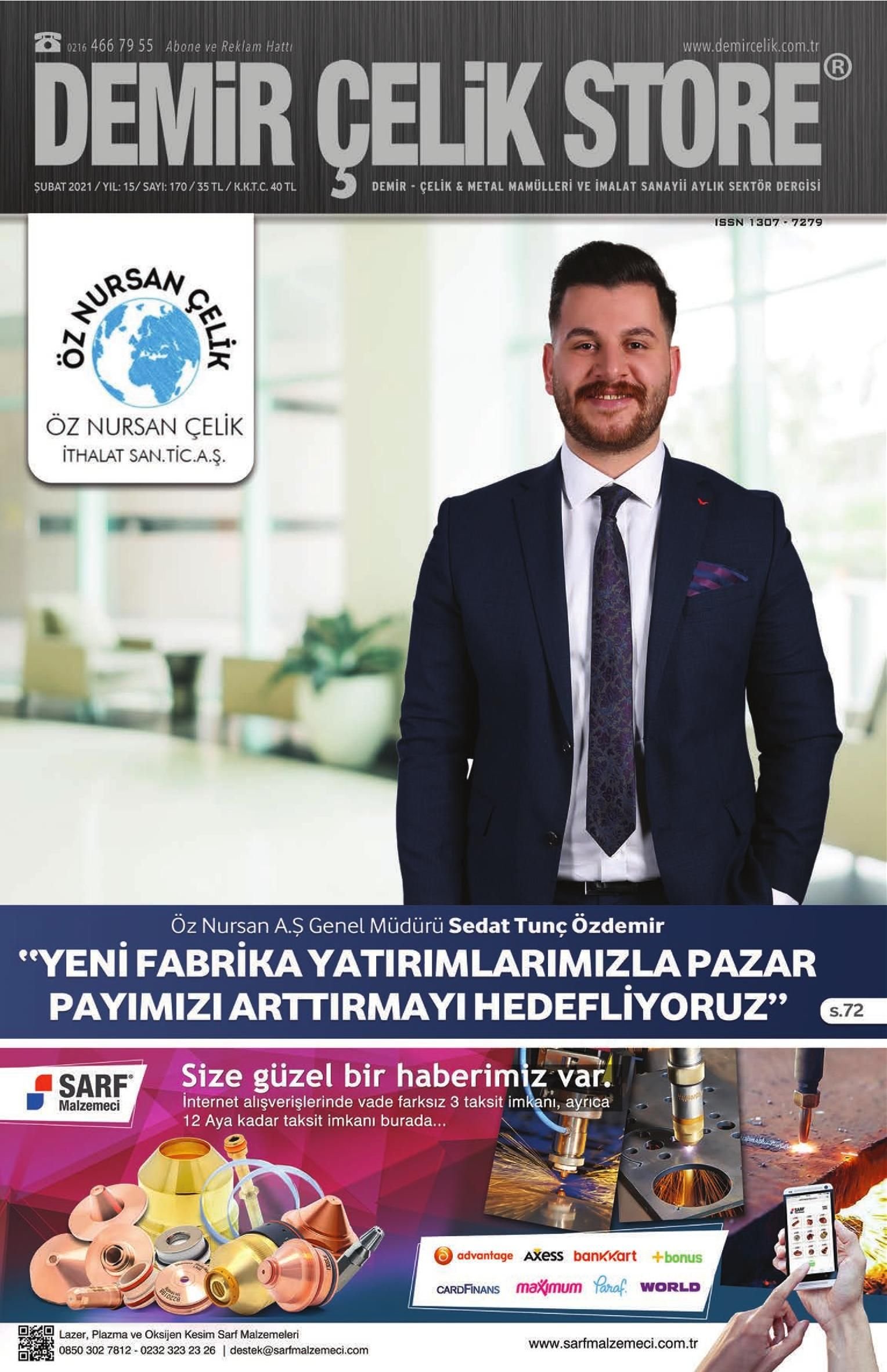 Demir Çelik Store - 170. Sayı - Şubat 2021