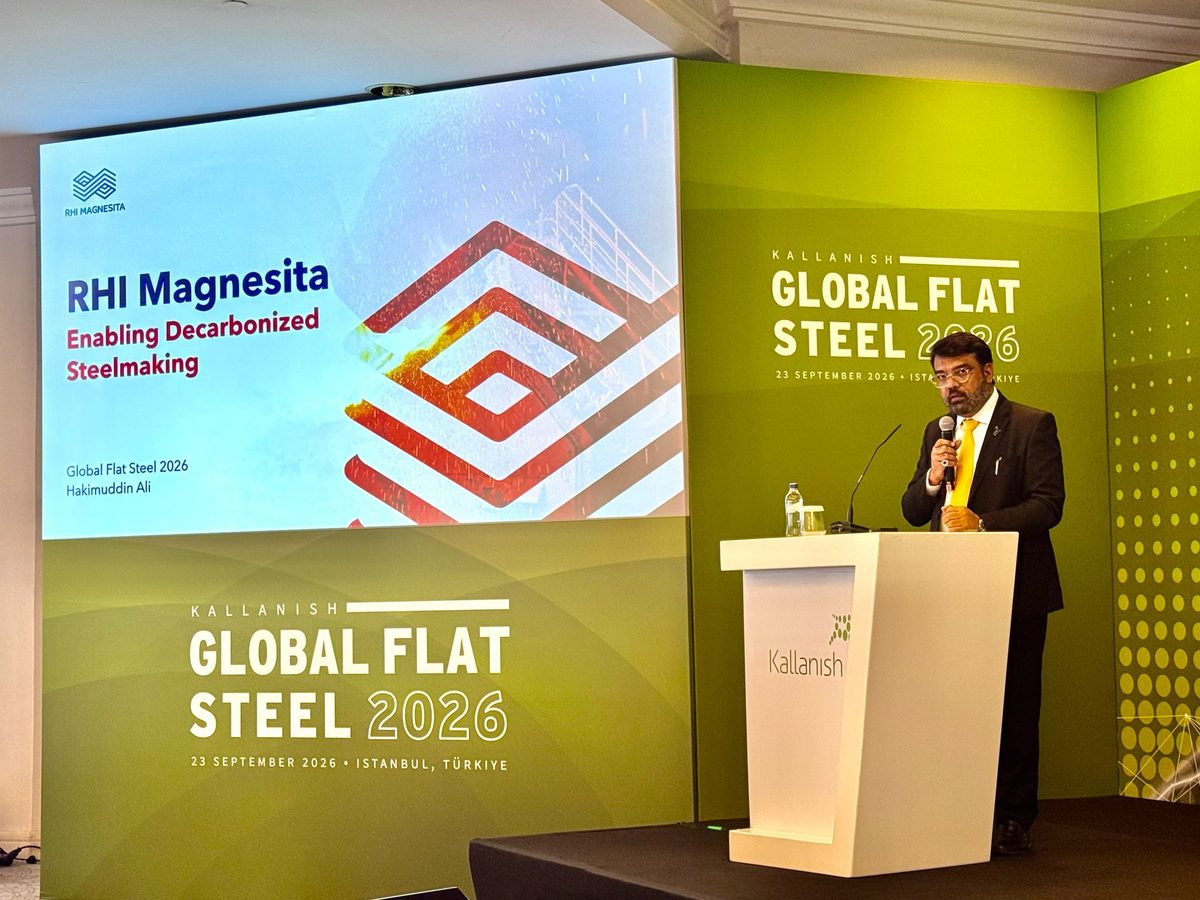 Hakimuddin Ali&rsquo;nin Global Flat Steel 2026 sunumu