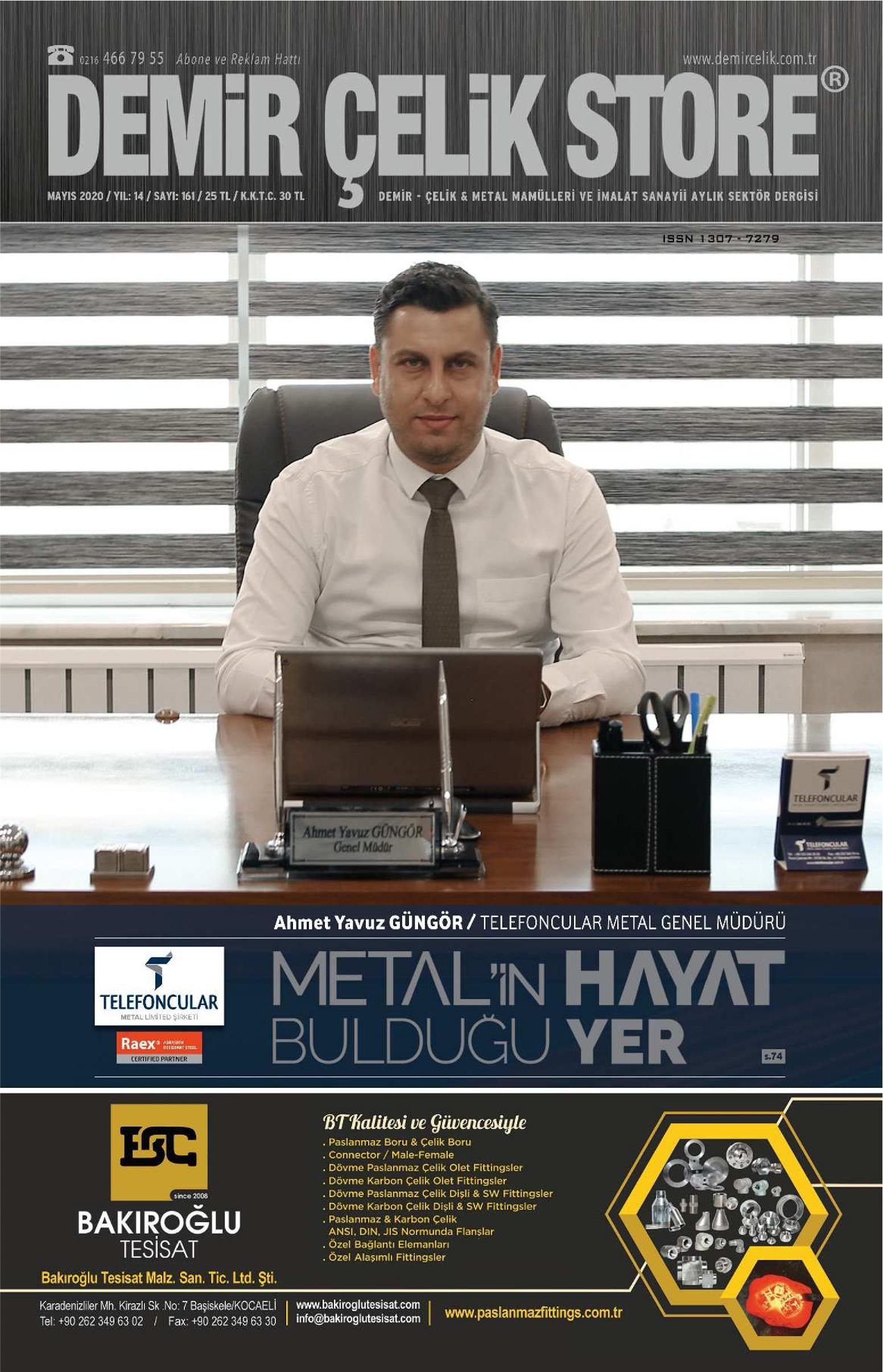 Demir Çelik Store - 161. Sayı - Mayıs 2020