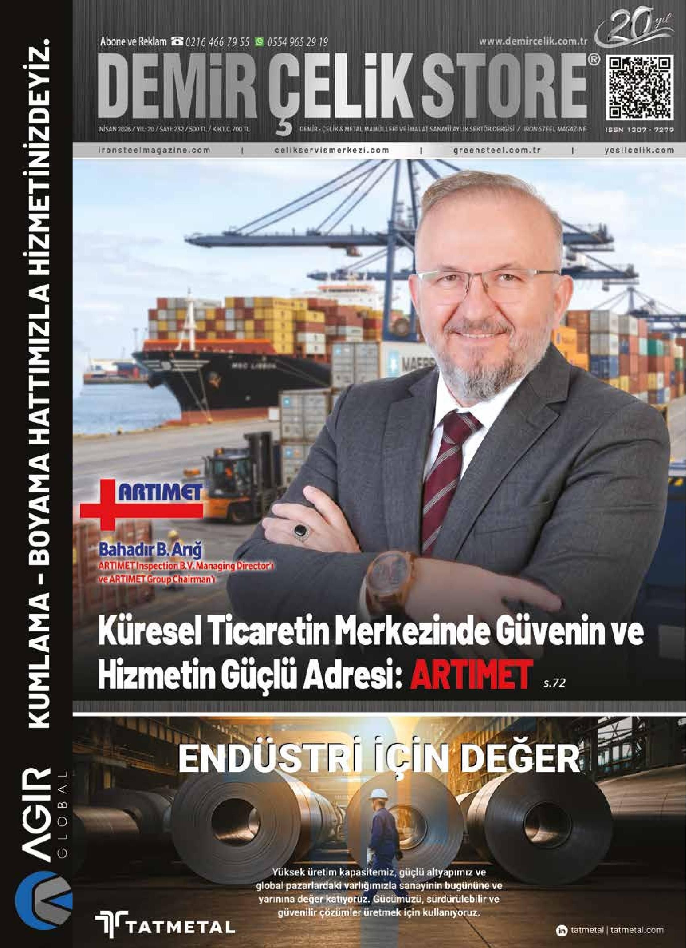 Demir Çelik Store - 232. Sayı - Nisan 2026