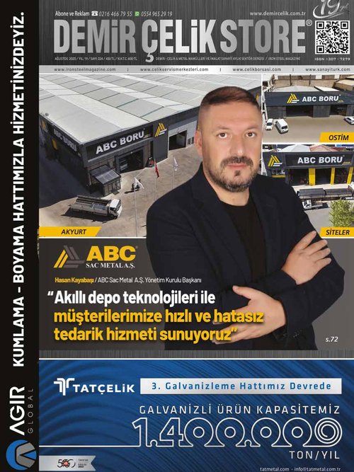 Demir Çelik Store - 224. Sayı - Ağustos 2025