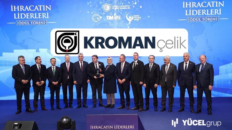 Yücel Grup, Gebze Ticaret Odası'nın ihracat ödülüne layık görüldü