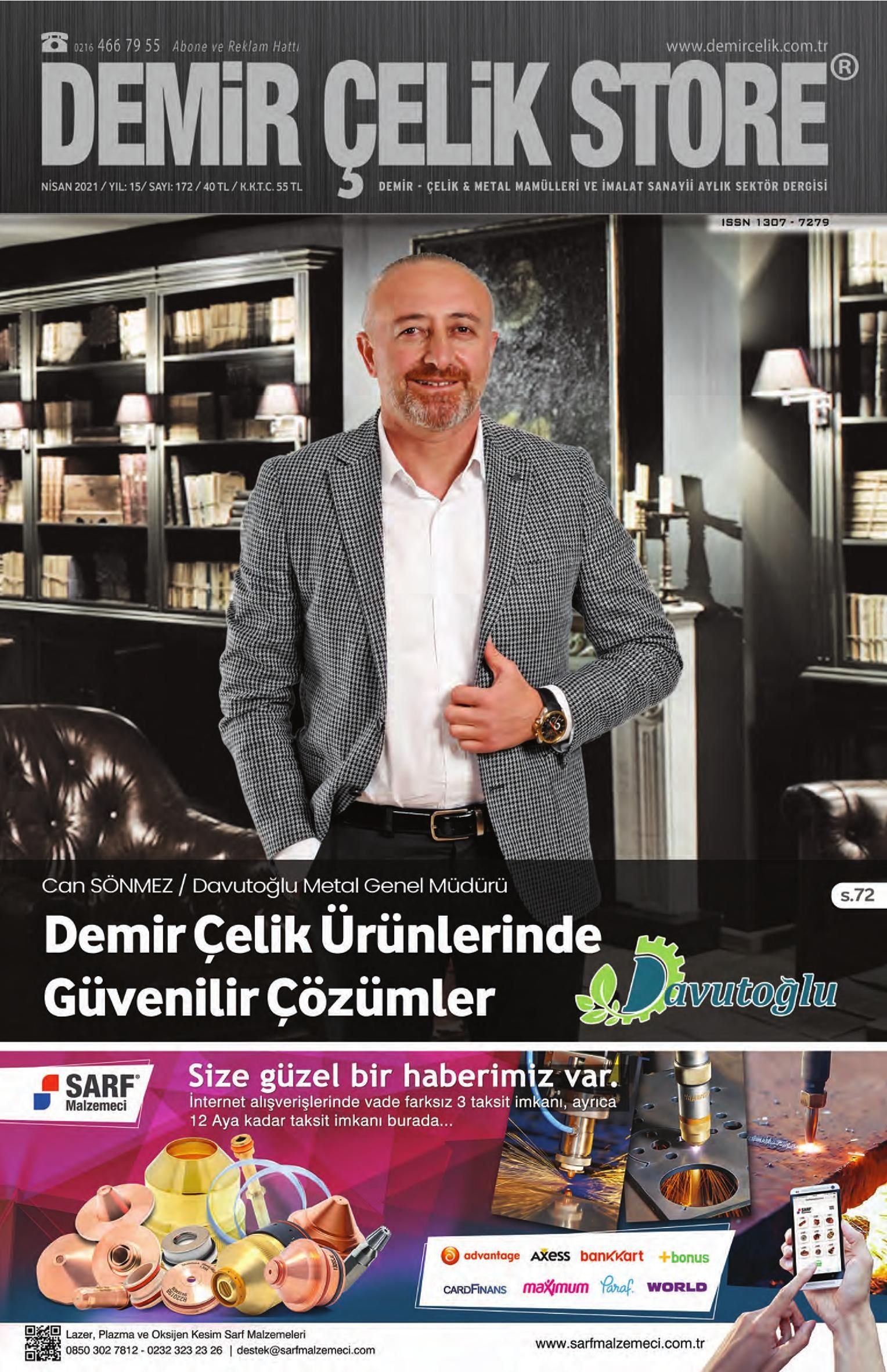 Demir Çelik Store - 172. Sayı - Nisan 2021