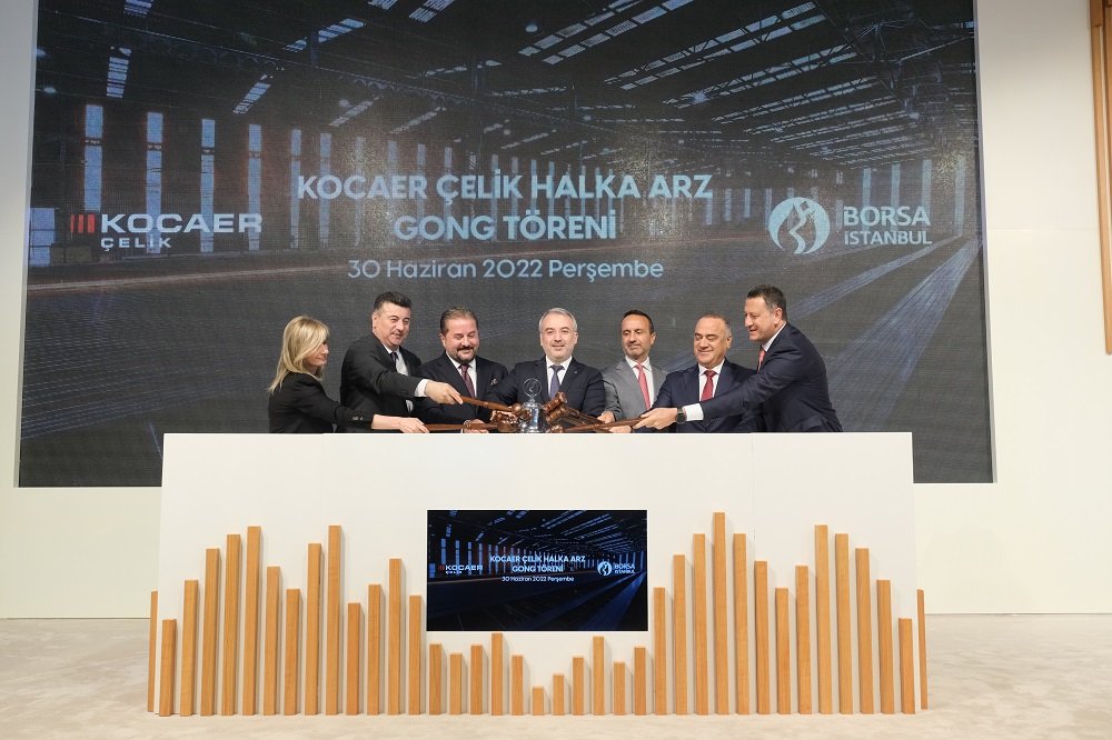 Kocaer Çelik  yılın en büyük halka arzına imza attı