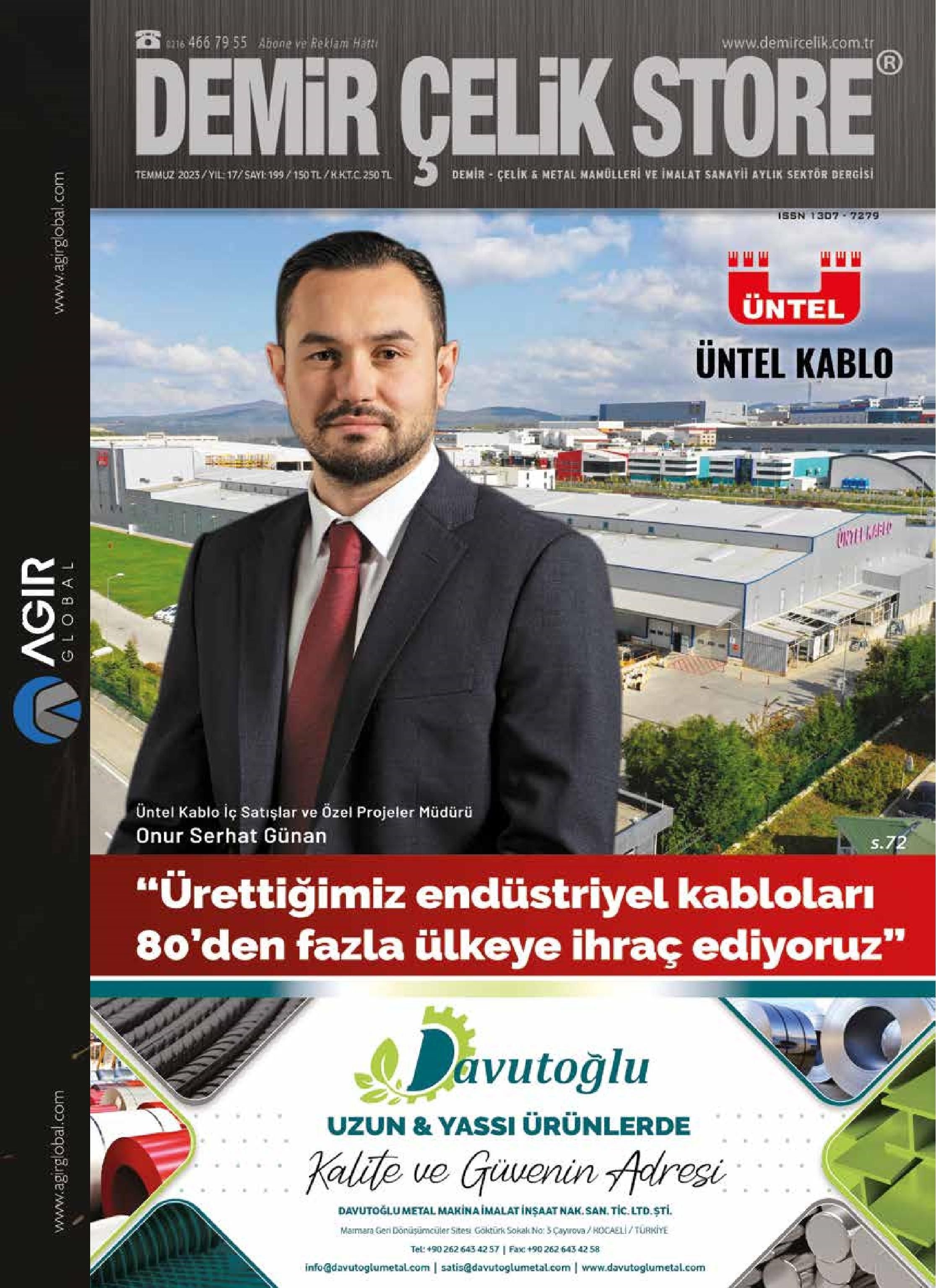 Demir Çelik Store - 199. Sayı - Temmuz 2023