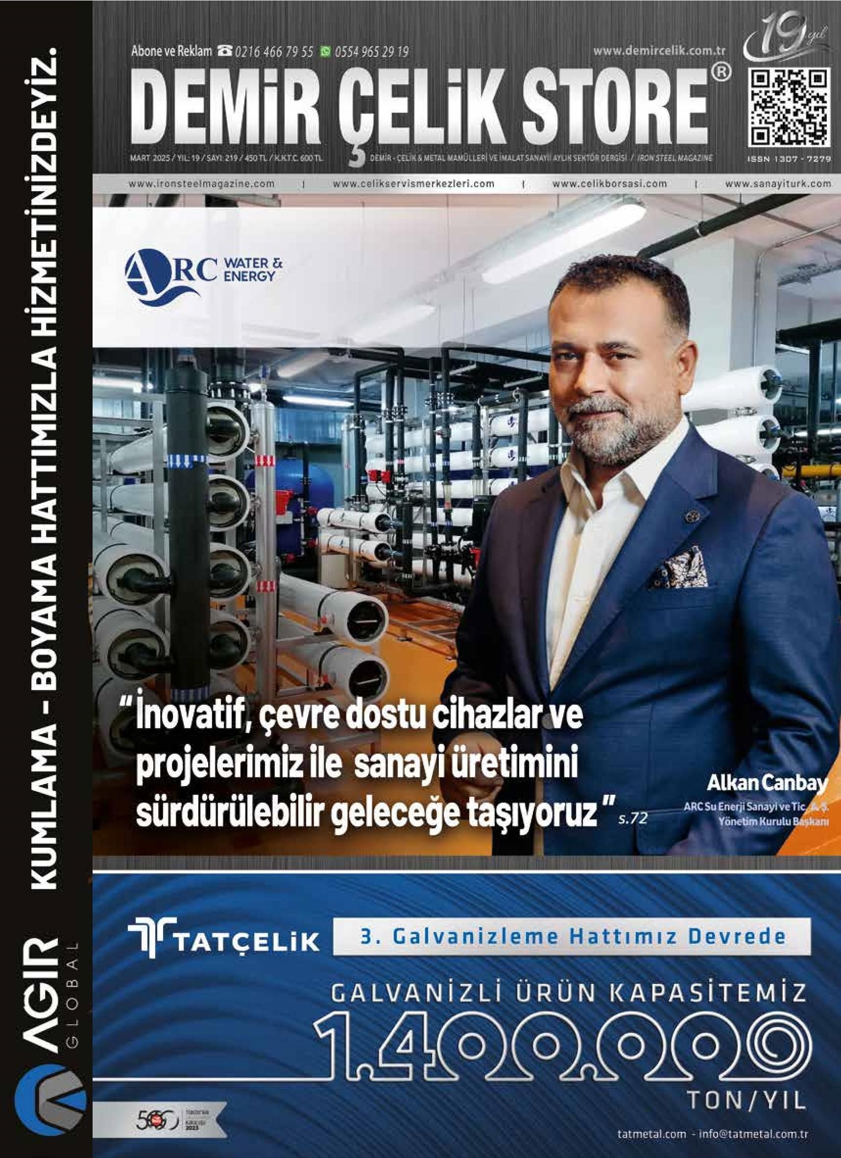 Demir Çelik Store - 219. Sayı - Mart 2025