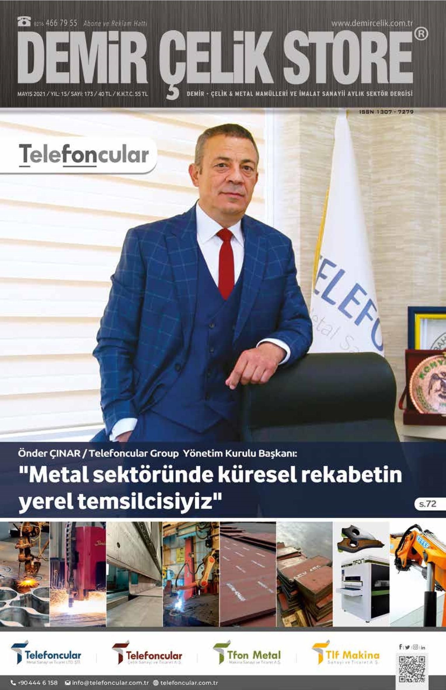 Demir Çelik Store - 173. Sayı - Mayıs 2021