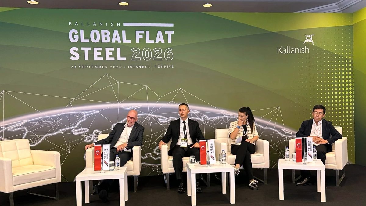 Global Flat Steel 2026 sahnesinden bir g&ouml;r&uuml;n&uuml;m