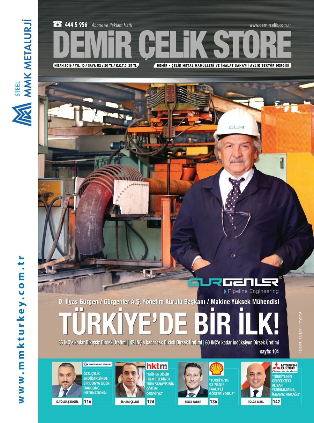 Demir Çelik Store - 112. Sayı - Nisan 2016