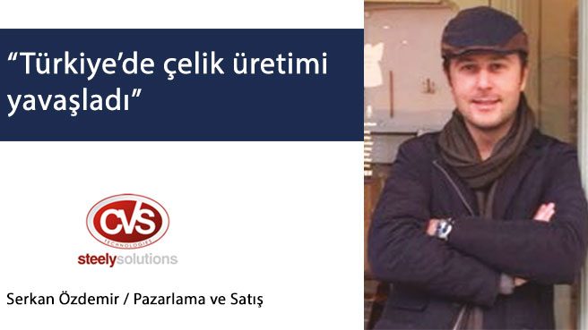 Türkiye'de çelik üretimi yavaşladı
