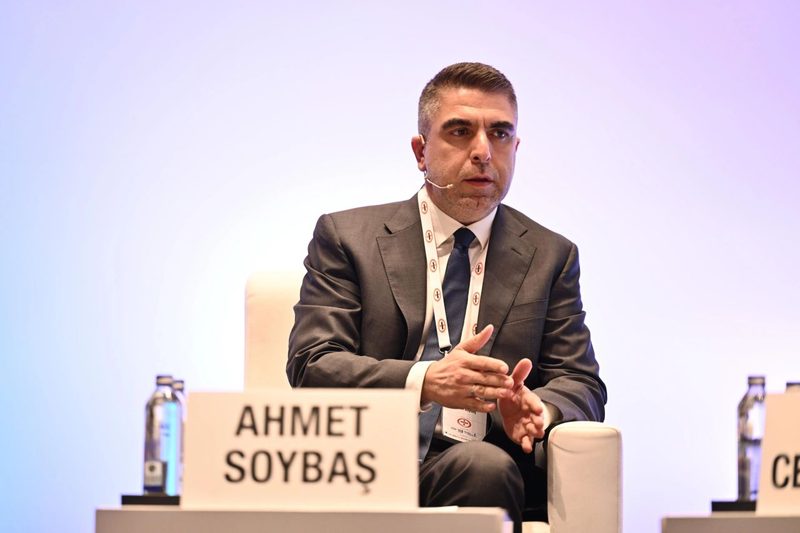 Ahmet Soybaş SteelOrbis Piyasa Sohbetleri oturumunda konuşurken