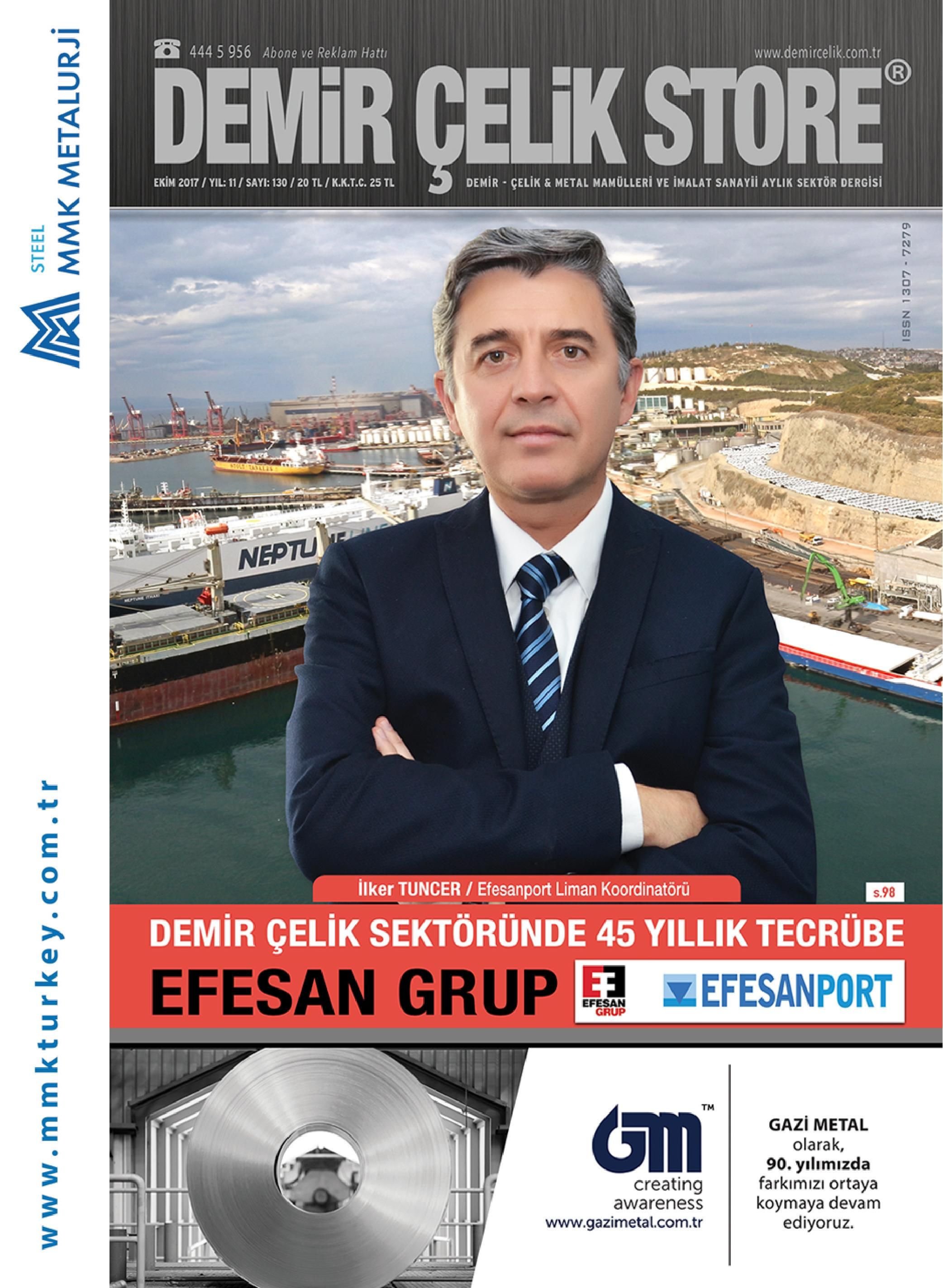 Demir Çelik Store - 130. Sayı - Ekim 2017