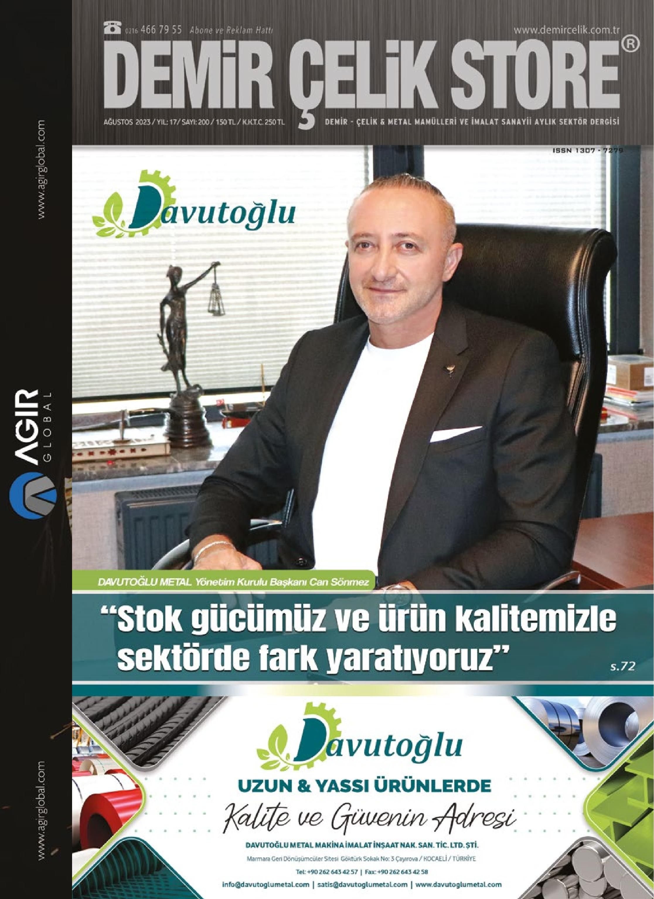 Demir Çelik Store - 200. Sayı - Ağustos 2023
