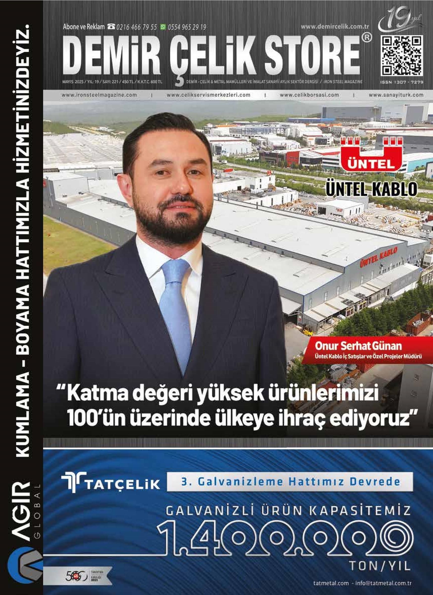 Demir Çelik Store - 221. Sayı - Mayıs 2025