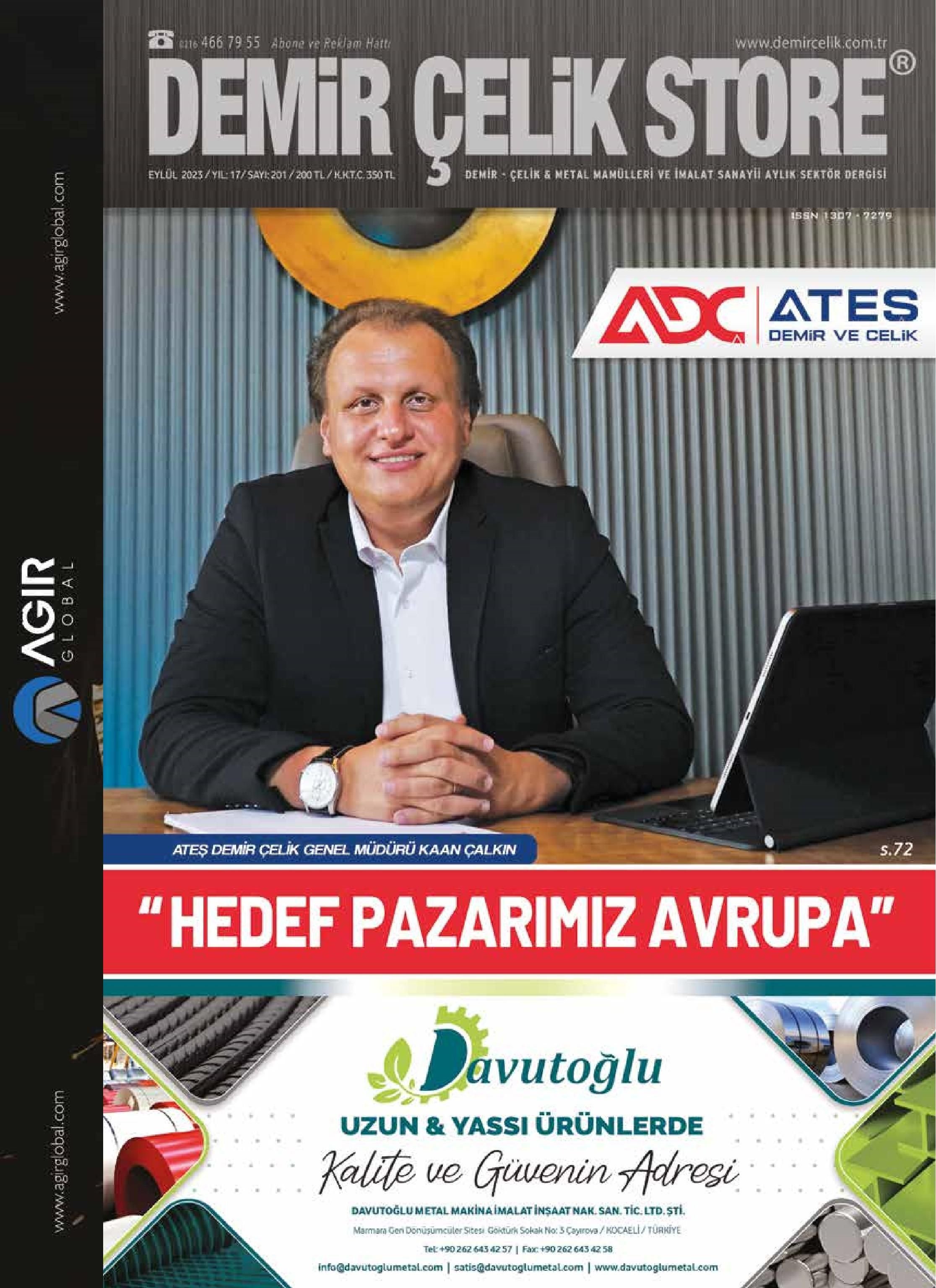 Demir Çelik Store - 201. Sayı - Eylül 2023