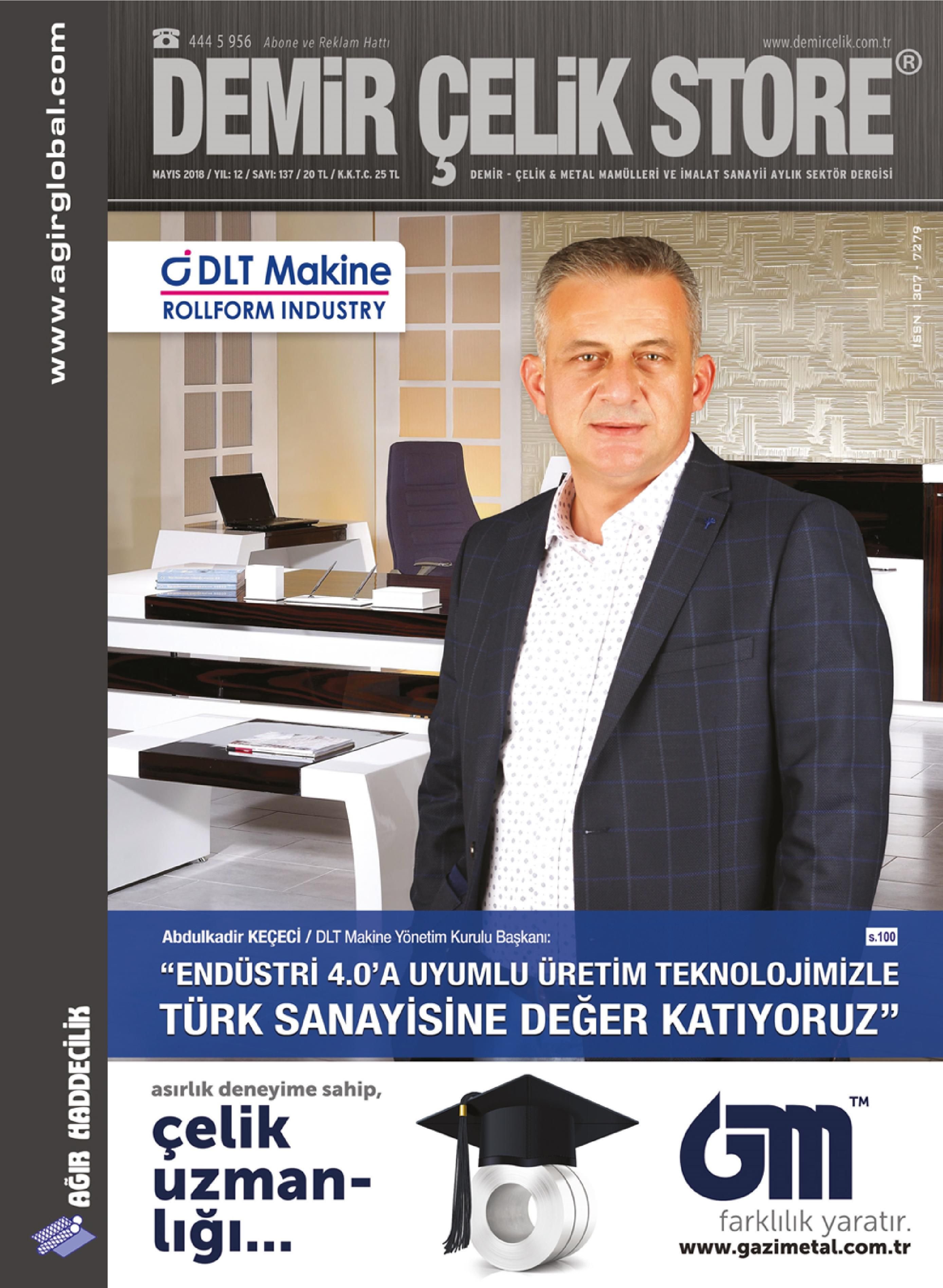 Demir Çelik Store - 137. Sayı - Mayıs 2018