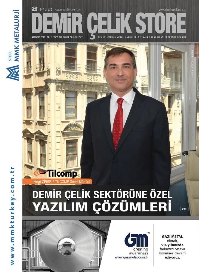 Demir Çelik Store - 128. Sayı - Ağustos 2017