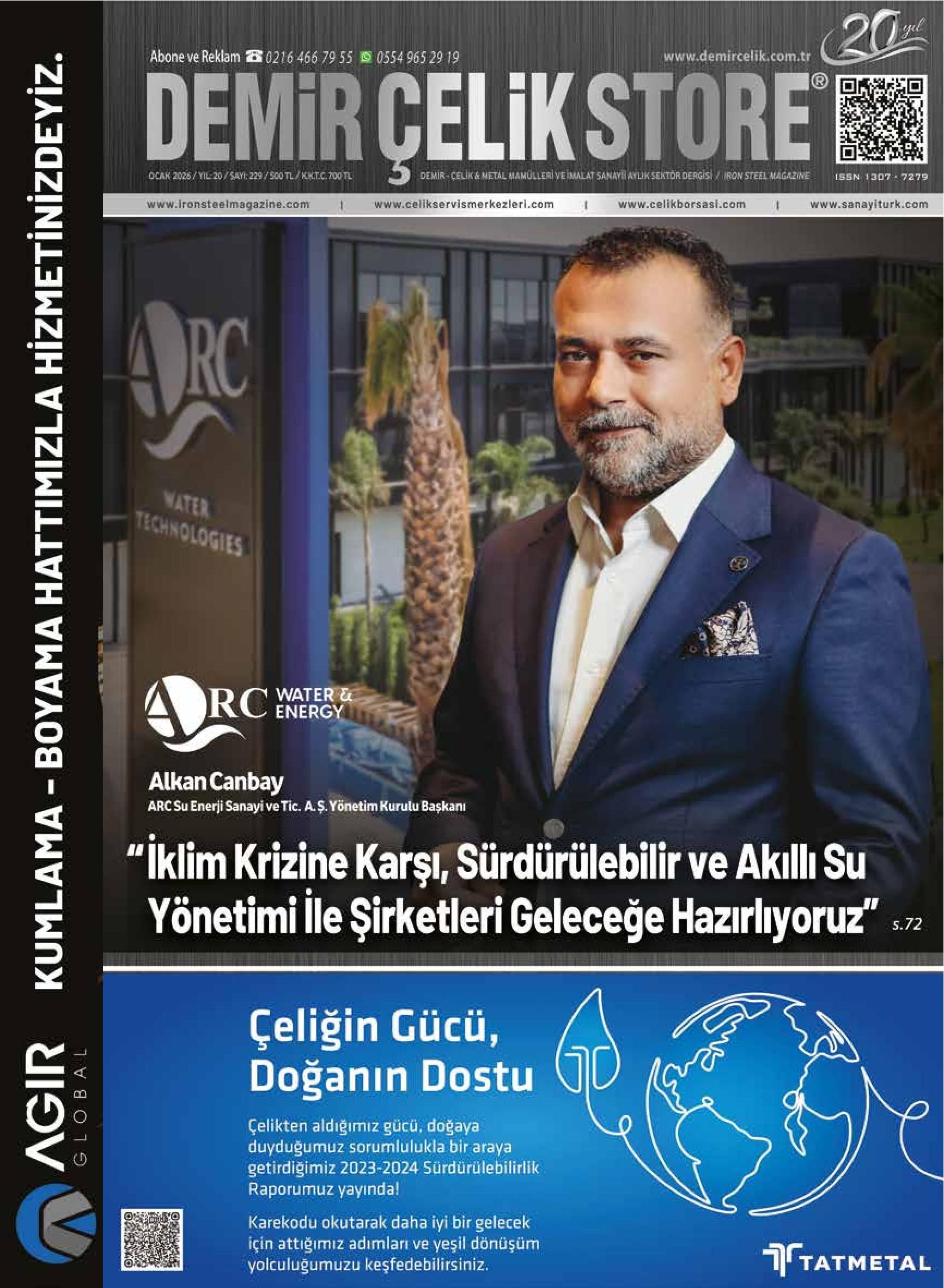 Demir Çelik Store - 229. Sayı - Ocak 2026
