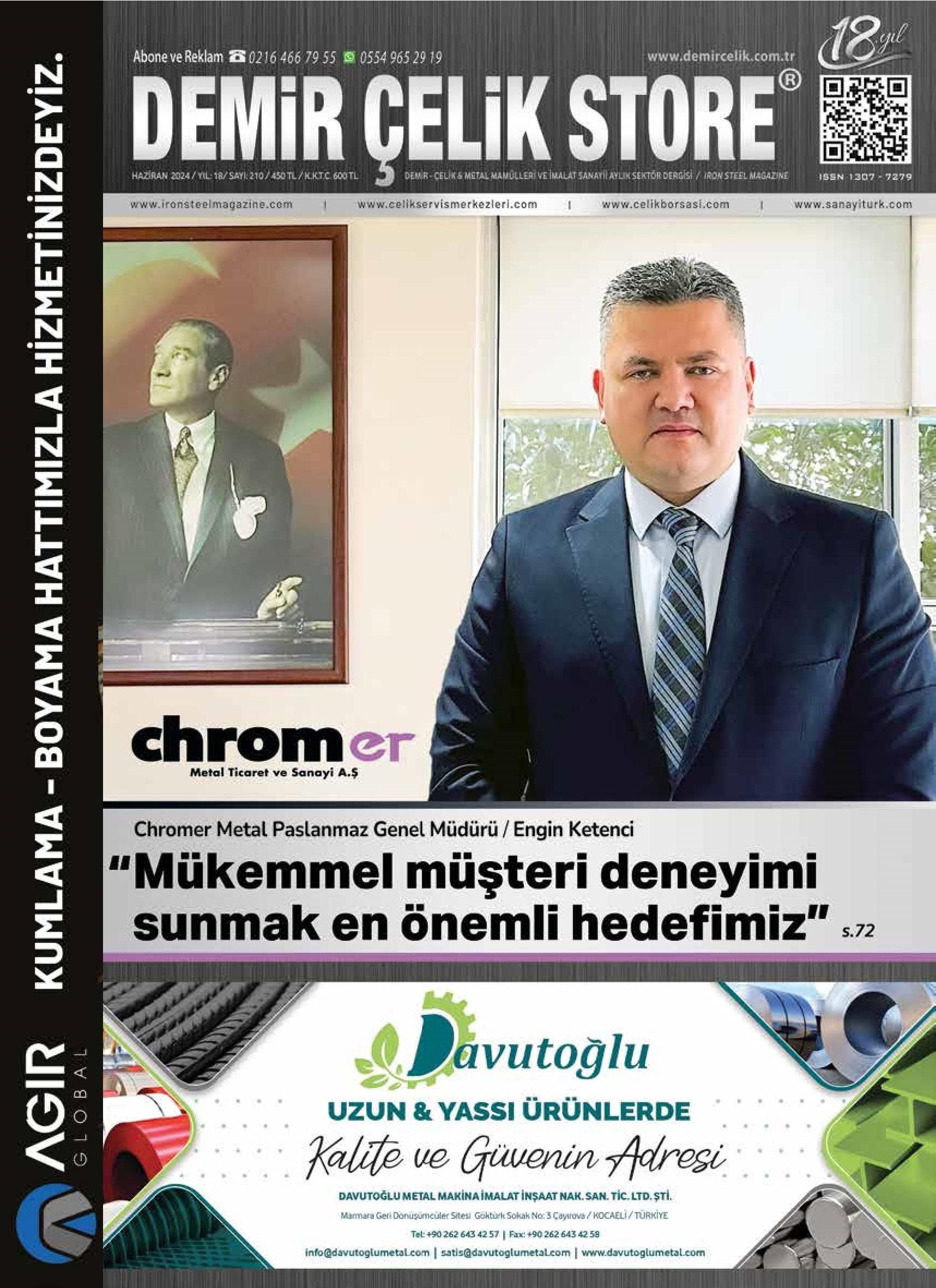 Demir Çelik Store - 210. Sayı - Haziran 2024