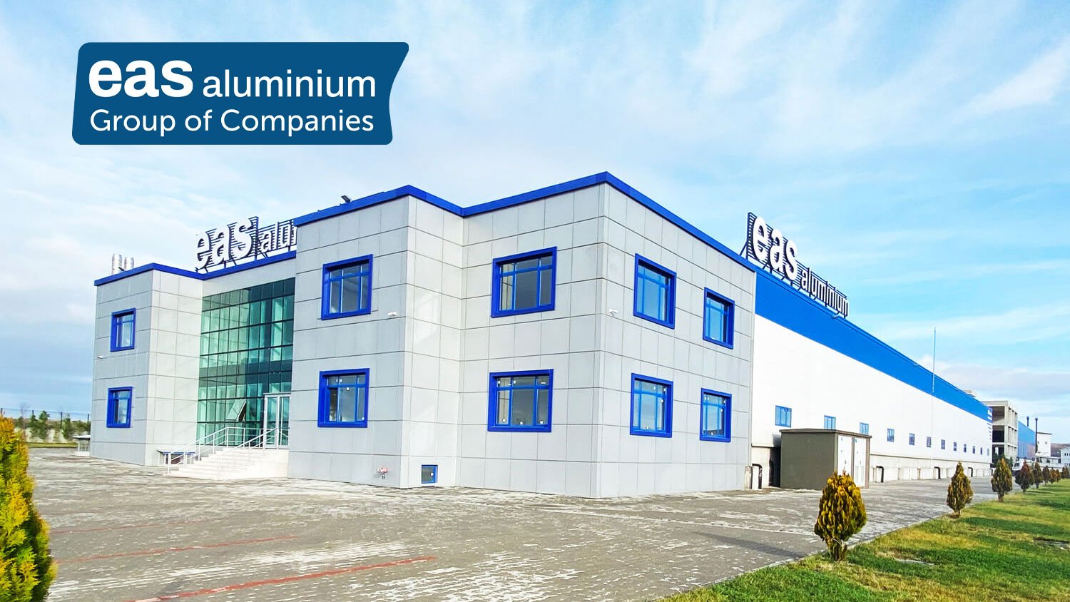 EAS Aluminium, Edirne’de 35 bin metrekarelik yüksek teknoloji ekstrüzyon tesisi için temel attı