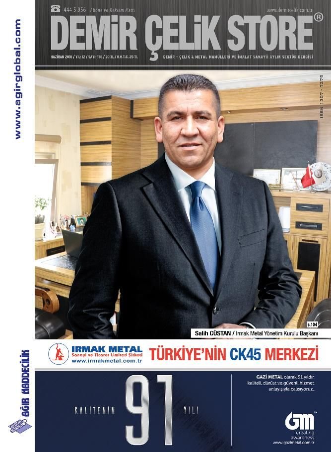Demir Çelik Store - 138. Sayı - Haziran 2018