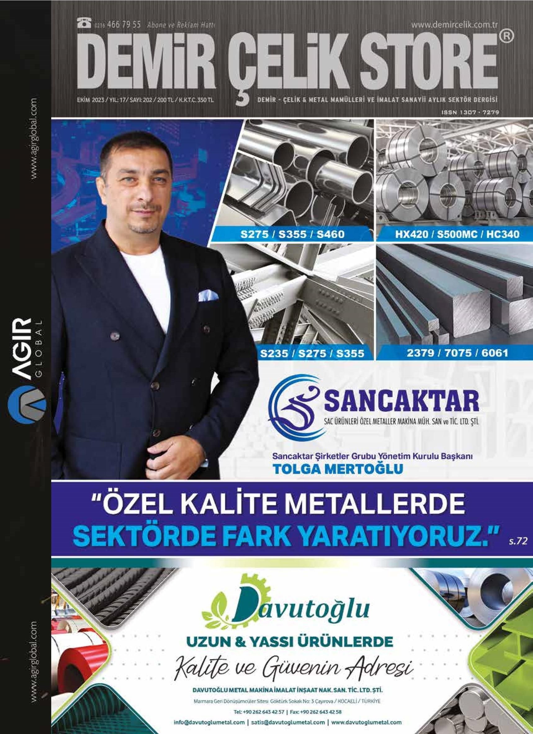 Demir Çelik Store - 202. Sayı - Ekim 2023