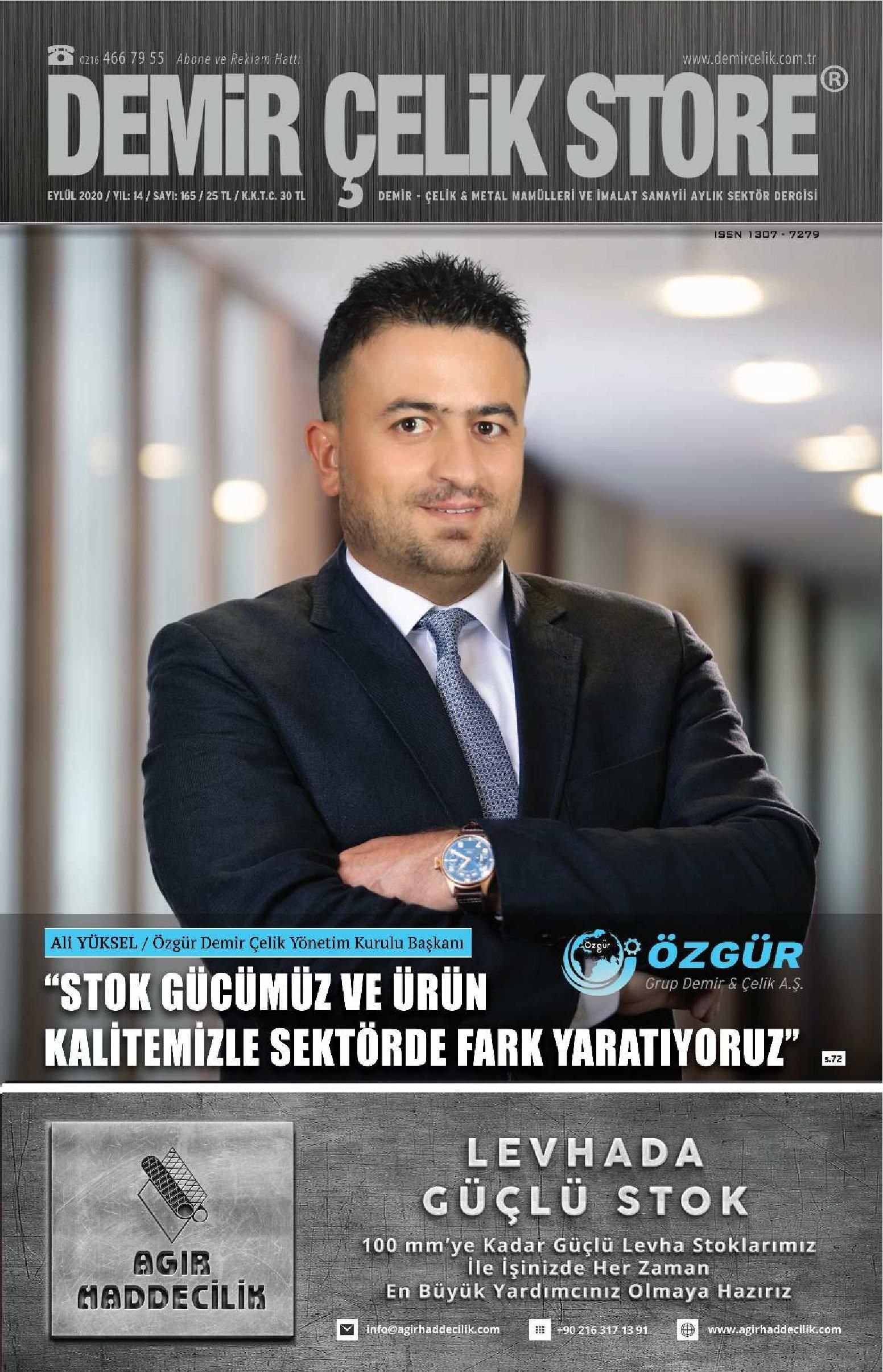 Demir Çelik Store - 165. Sayı - Eylül 2020