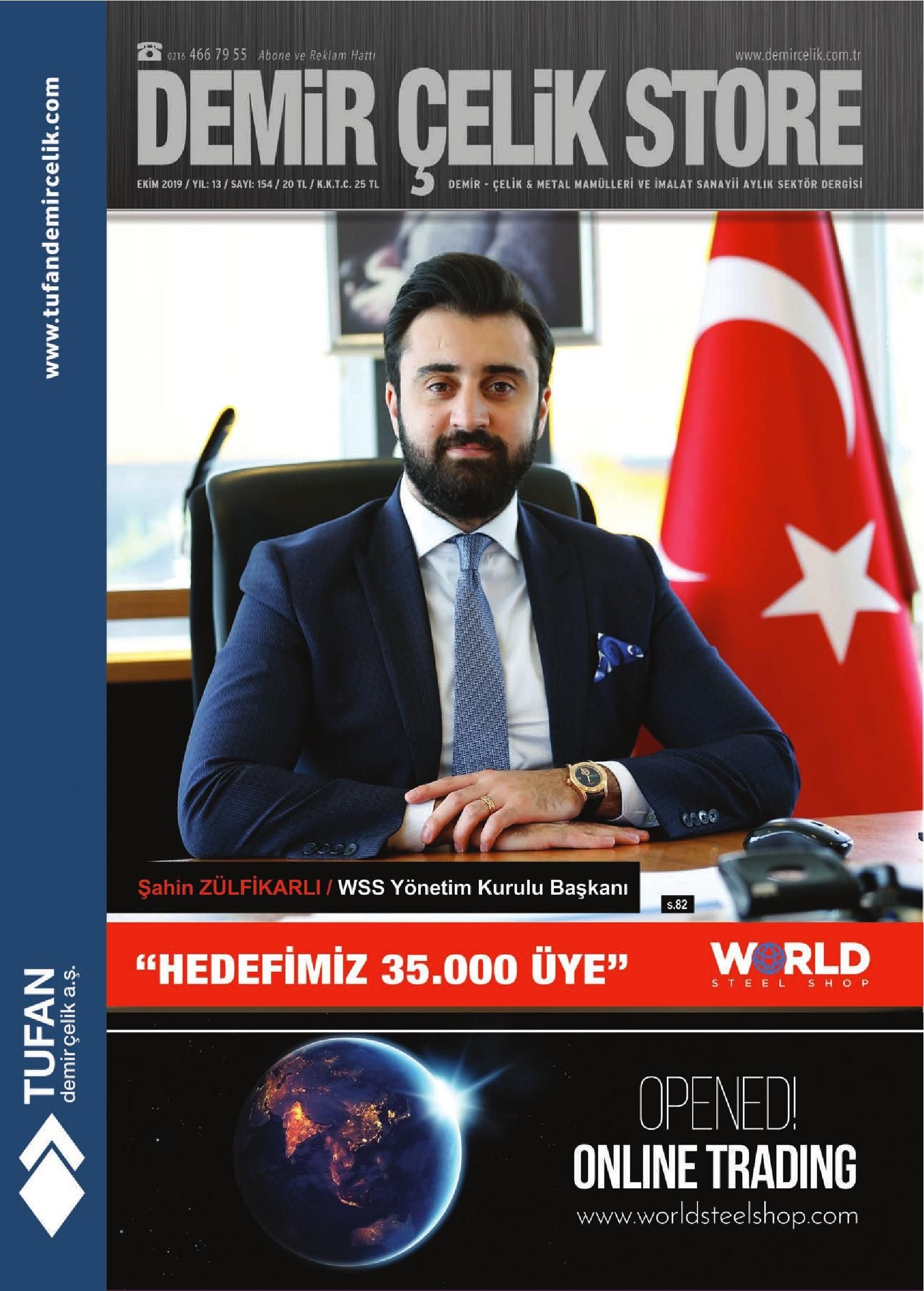 Demir Çelik Store - 154. Sayı - Ekim 2019