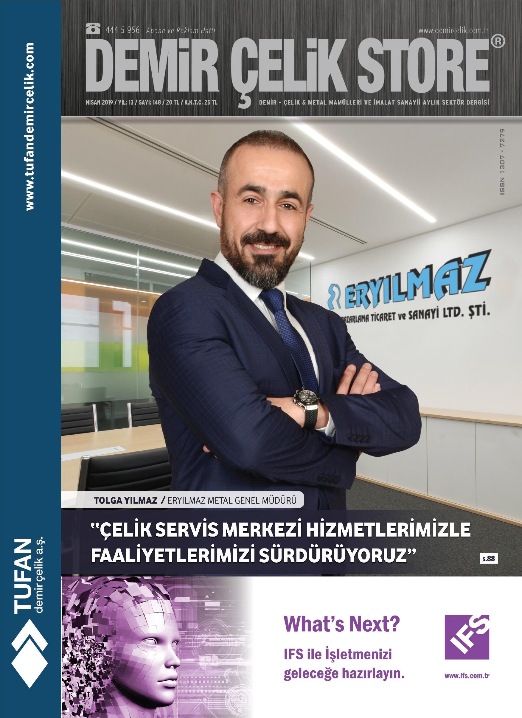 Demir Çelik Store - 148. Sayı - Nisan 2019
