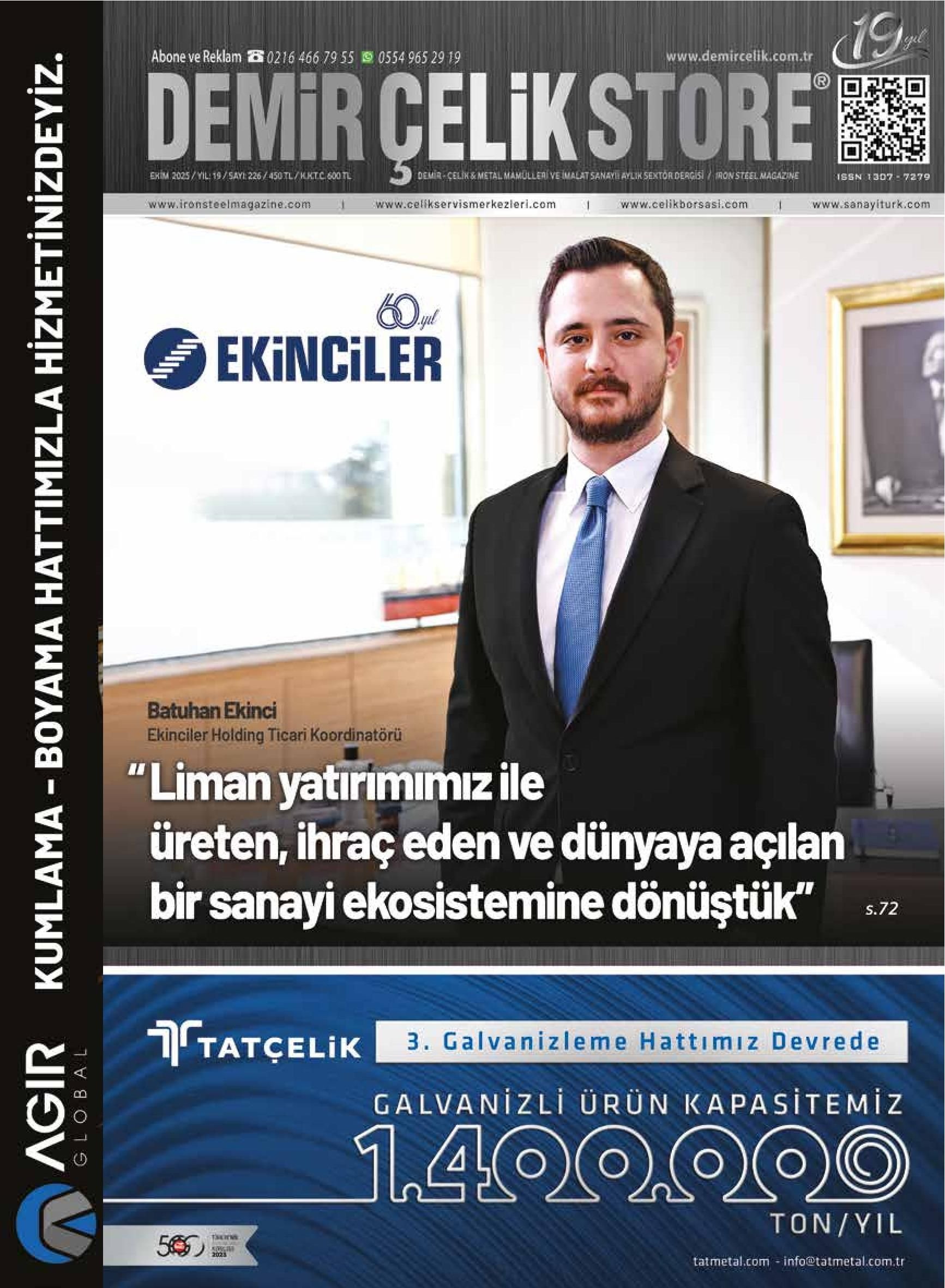 Demir Çelik Store - 226. Sayı - Ekim 2025