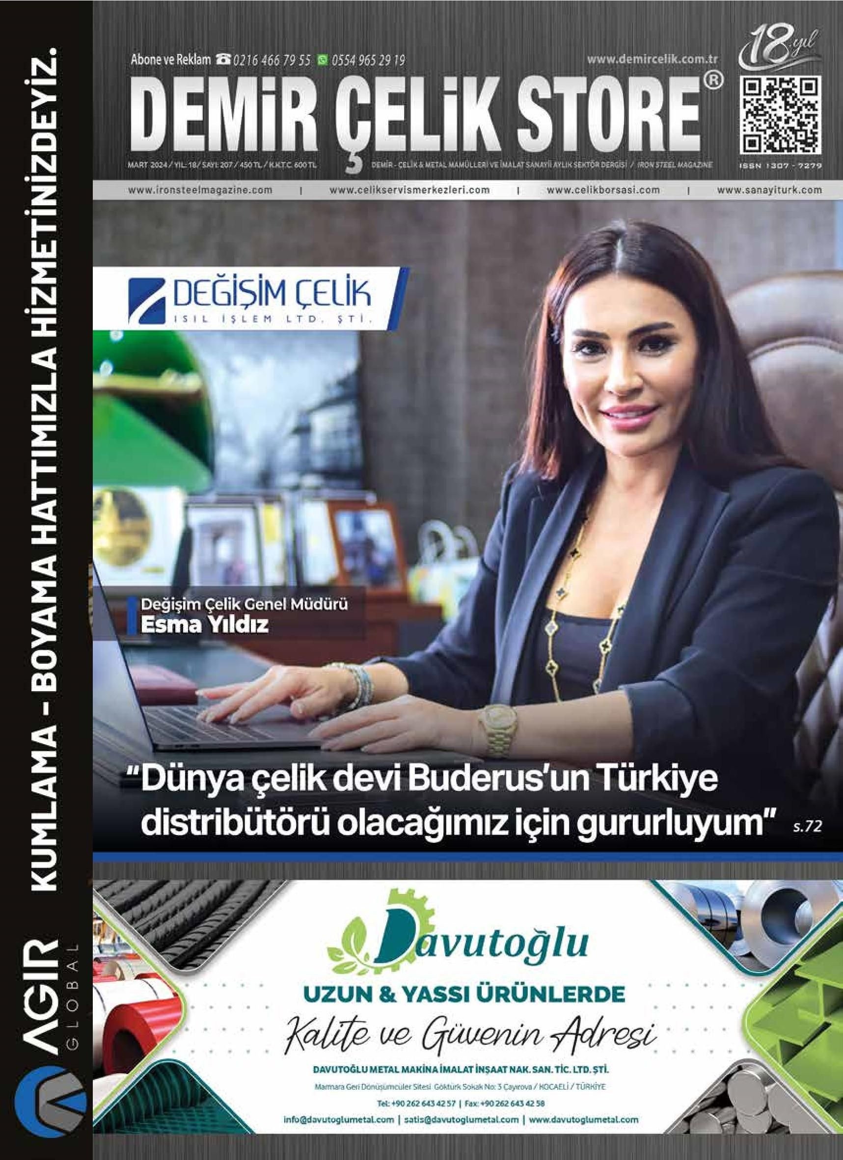 Demir Çelik Store - 207. Sayı - Mart 2024