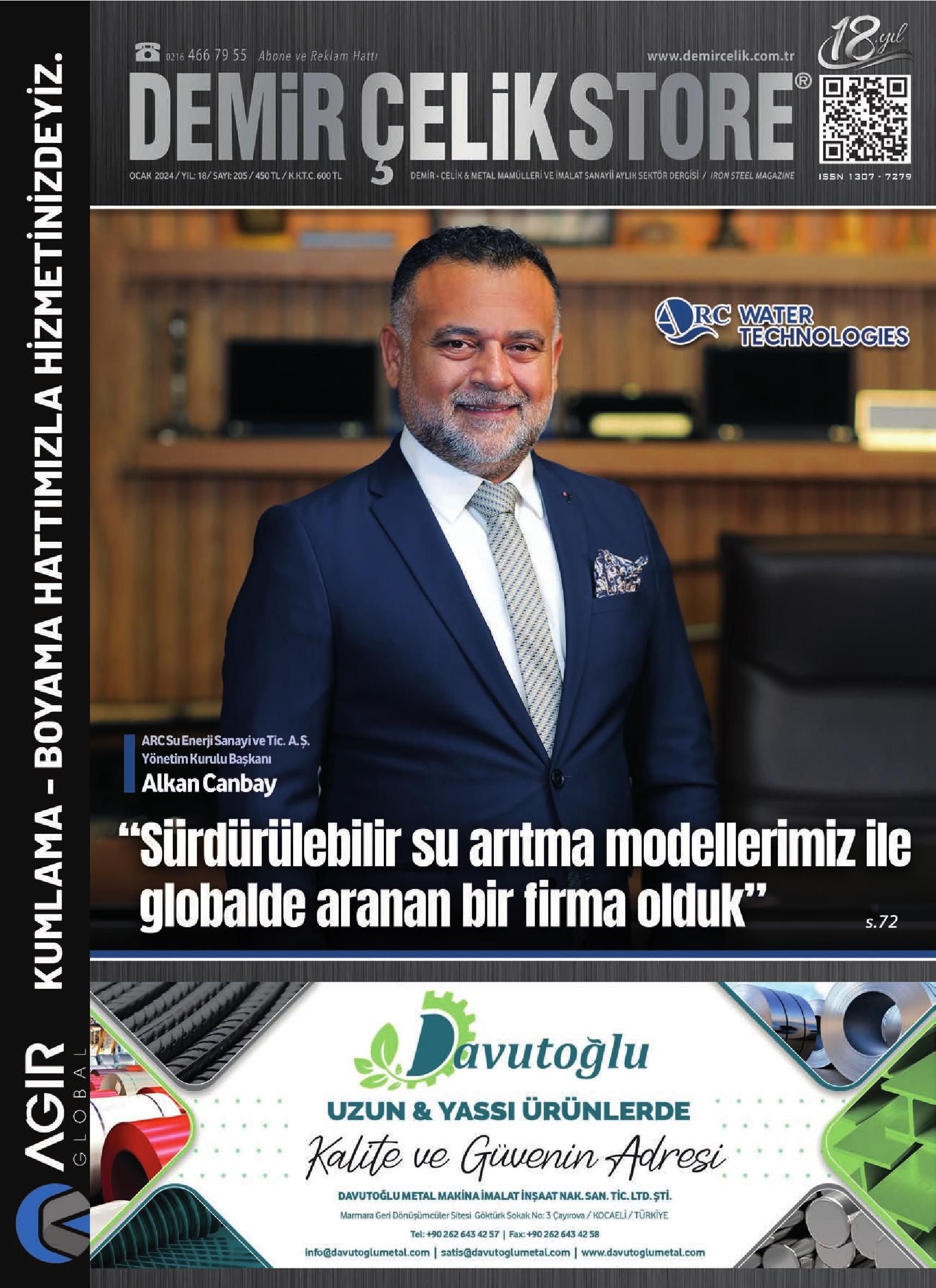 Demir Çelik Store - 205. Sayı - Ocak 2024