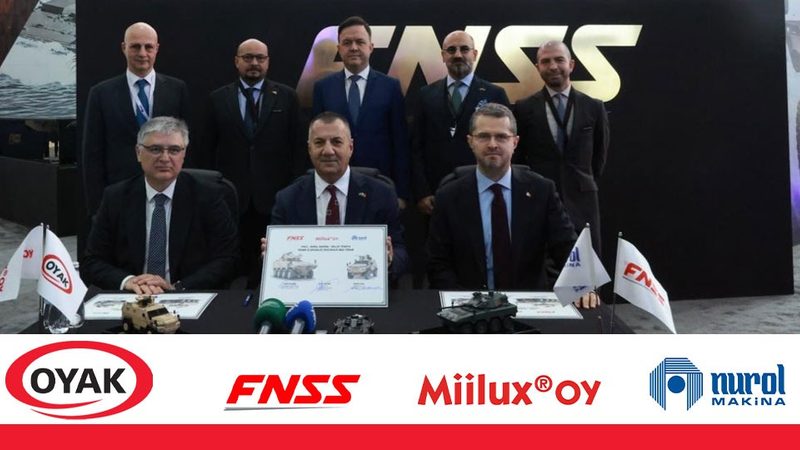Miilux OY, FNSS ve Nurol Makina zırh çeliğinde güç birliği protokolü imzaladı