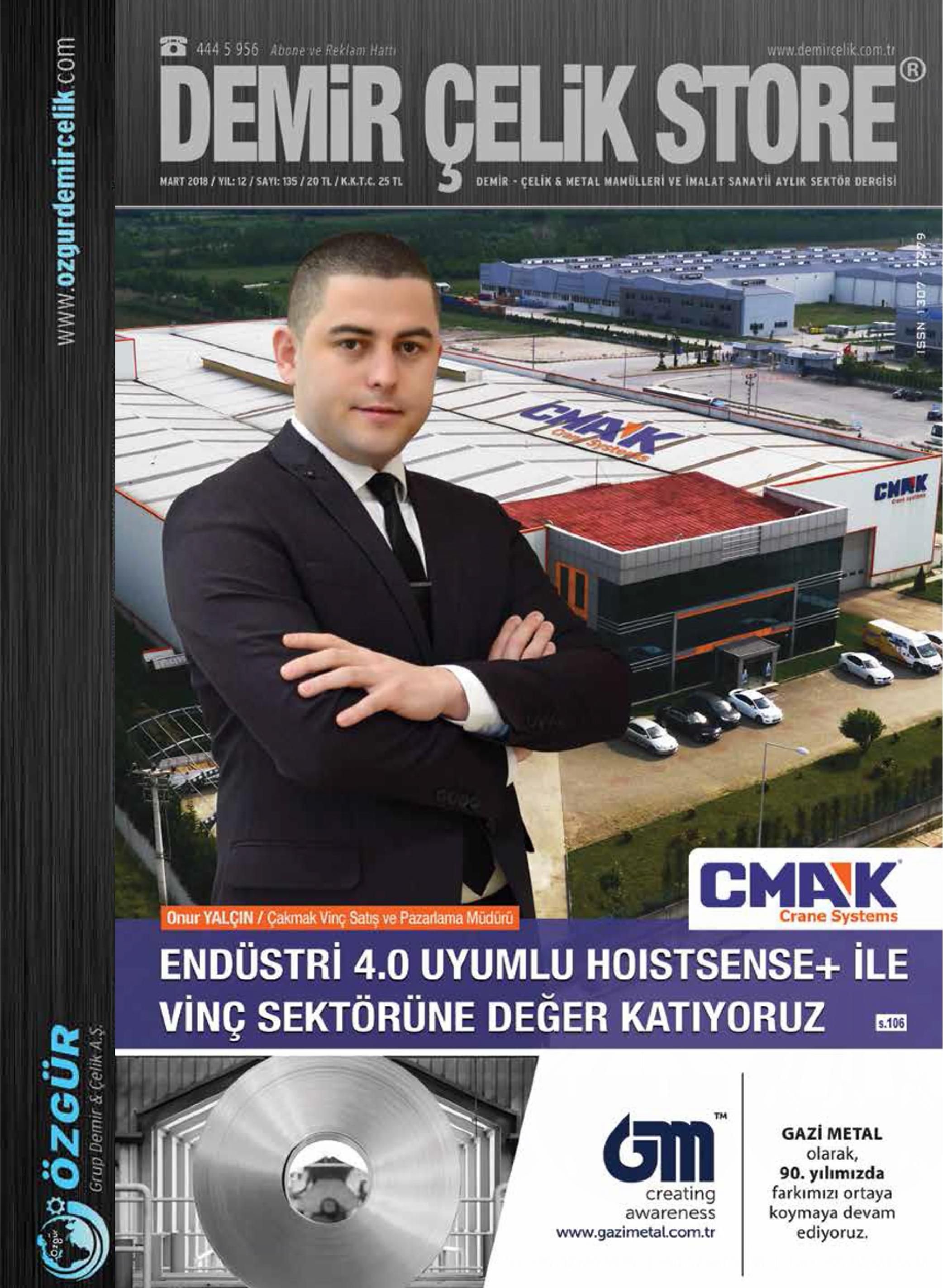 Demir Çelik Store - 135. Sayı - Mart 2018