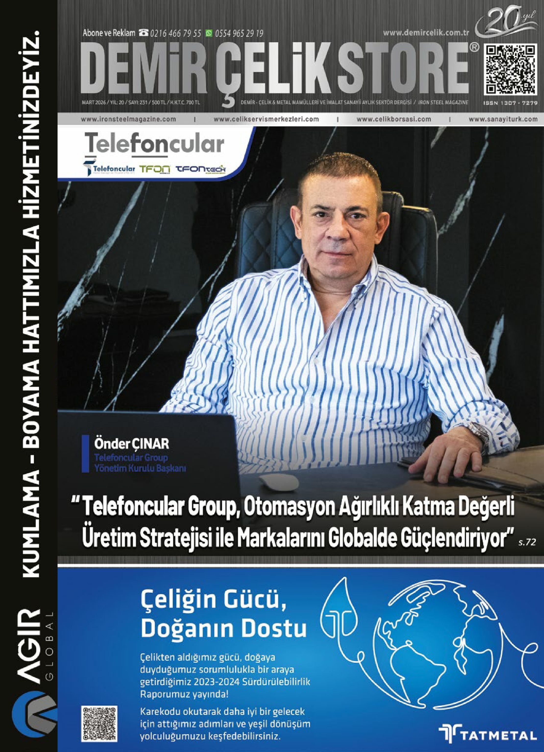 Demir Çelik Store - 231. Sayı - Mart 2026