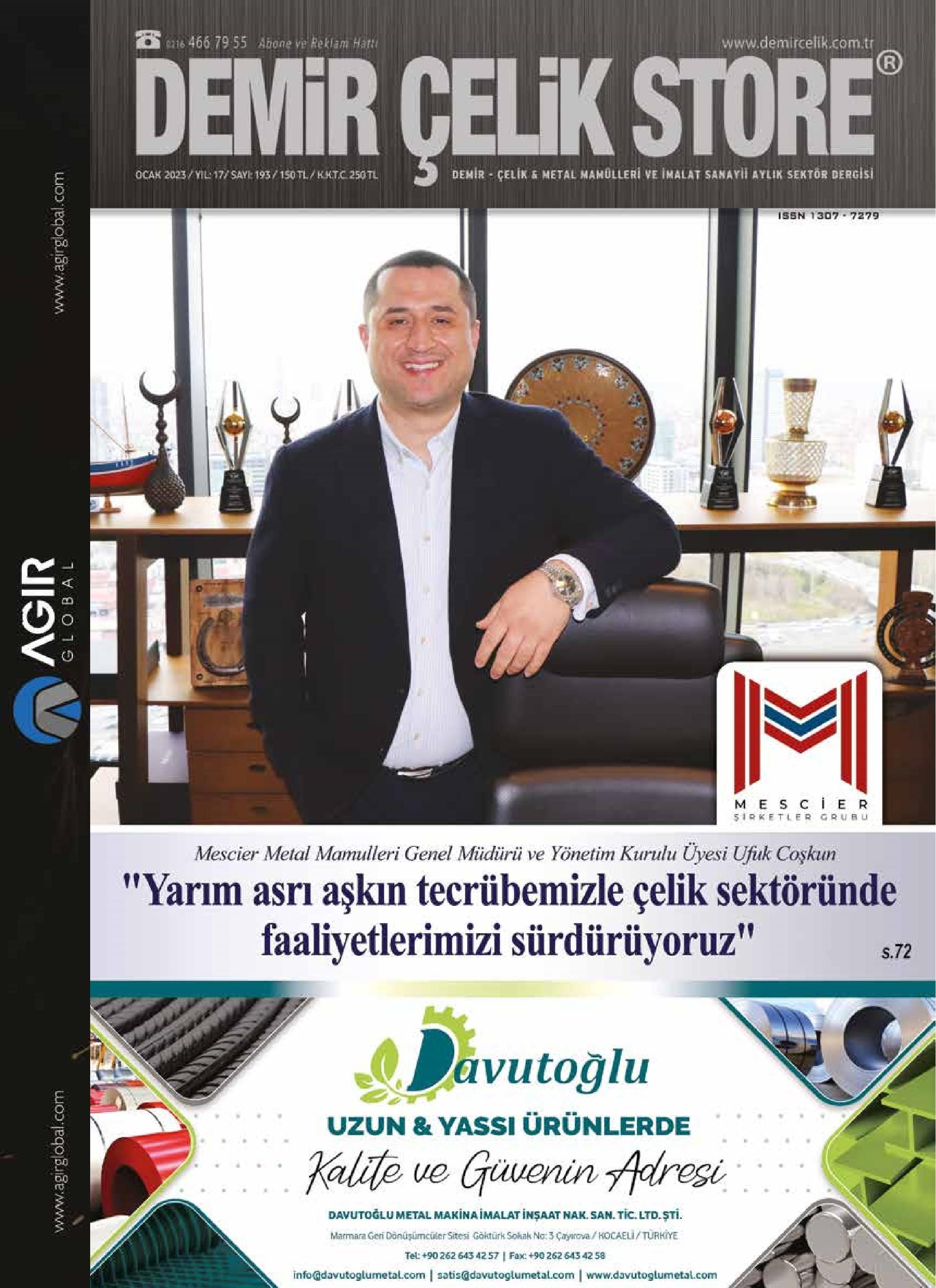 Demir Çelik Store - 193. Sayı - Ocak 2023